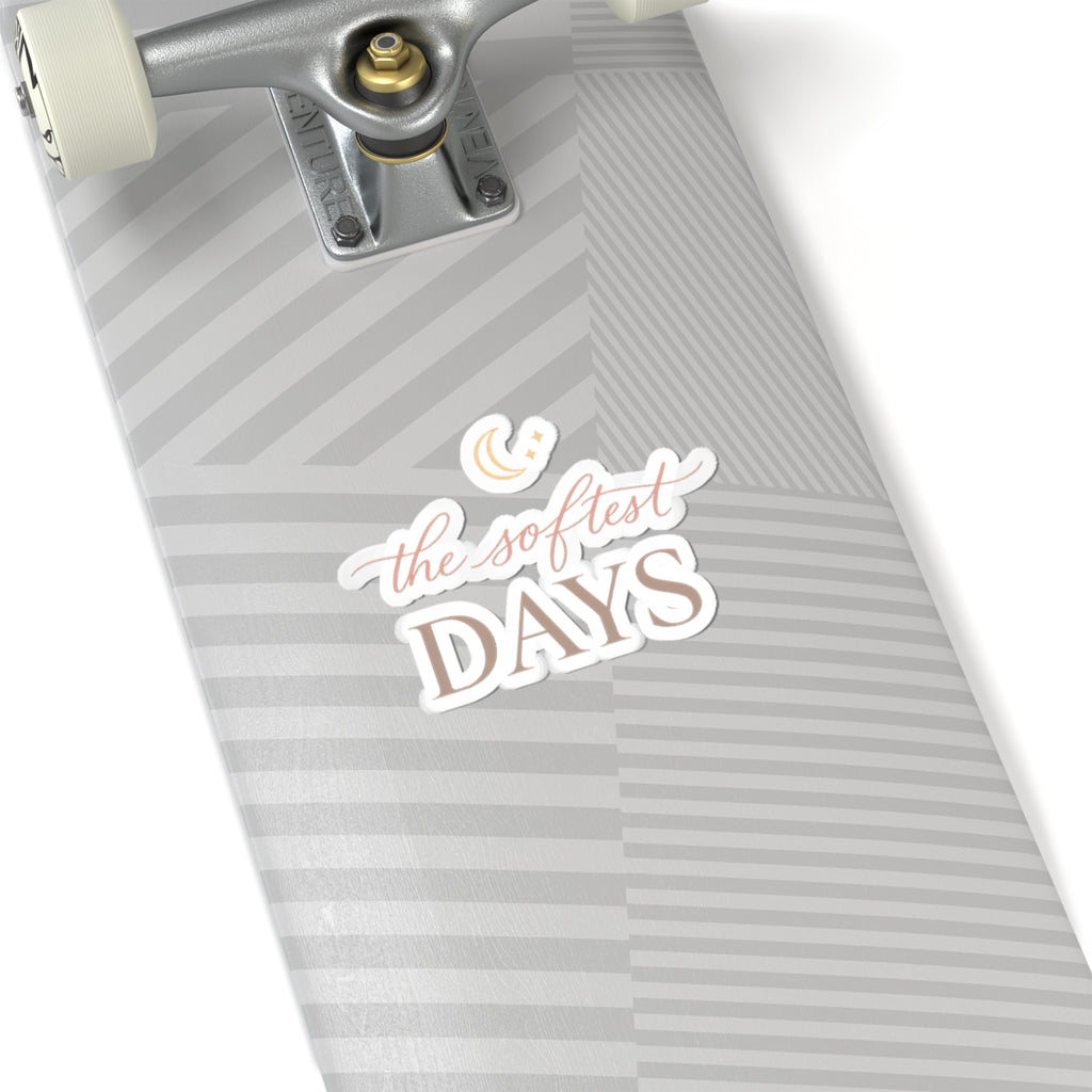 The Softest Days Sticker