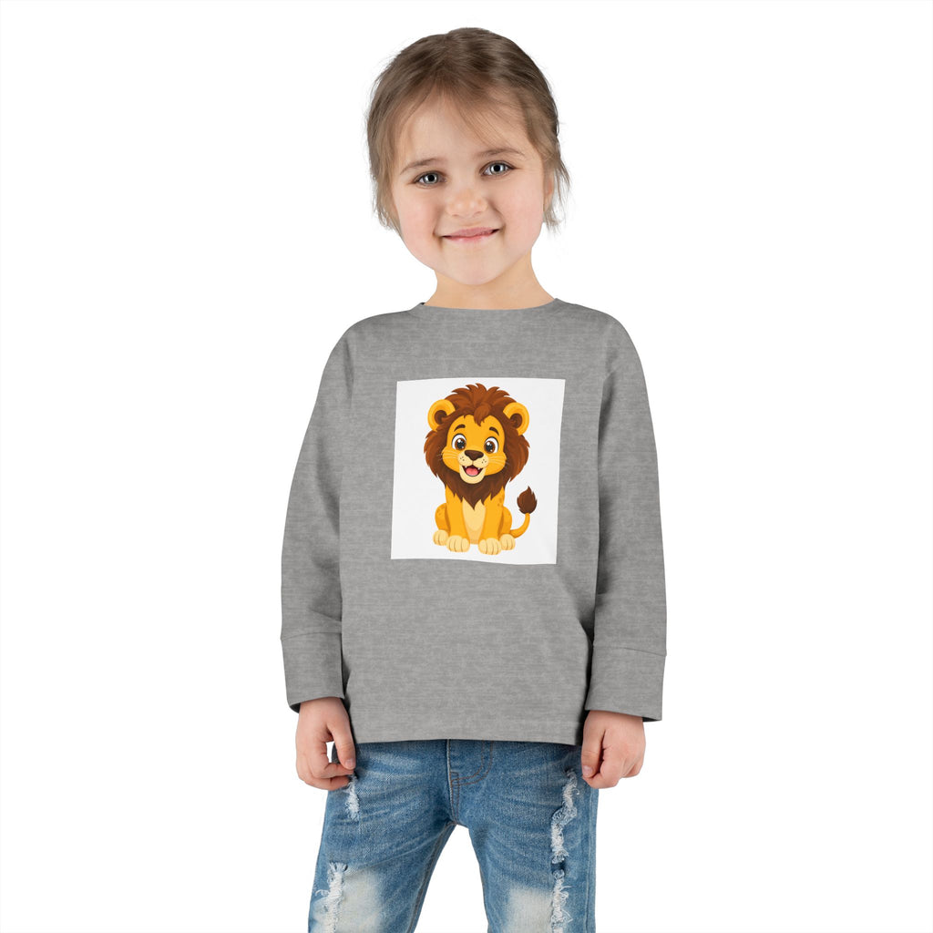 Brave Little Lion Toddler Long-Sleeve Tee — Nureli Kids