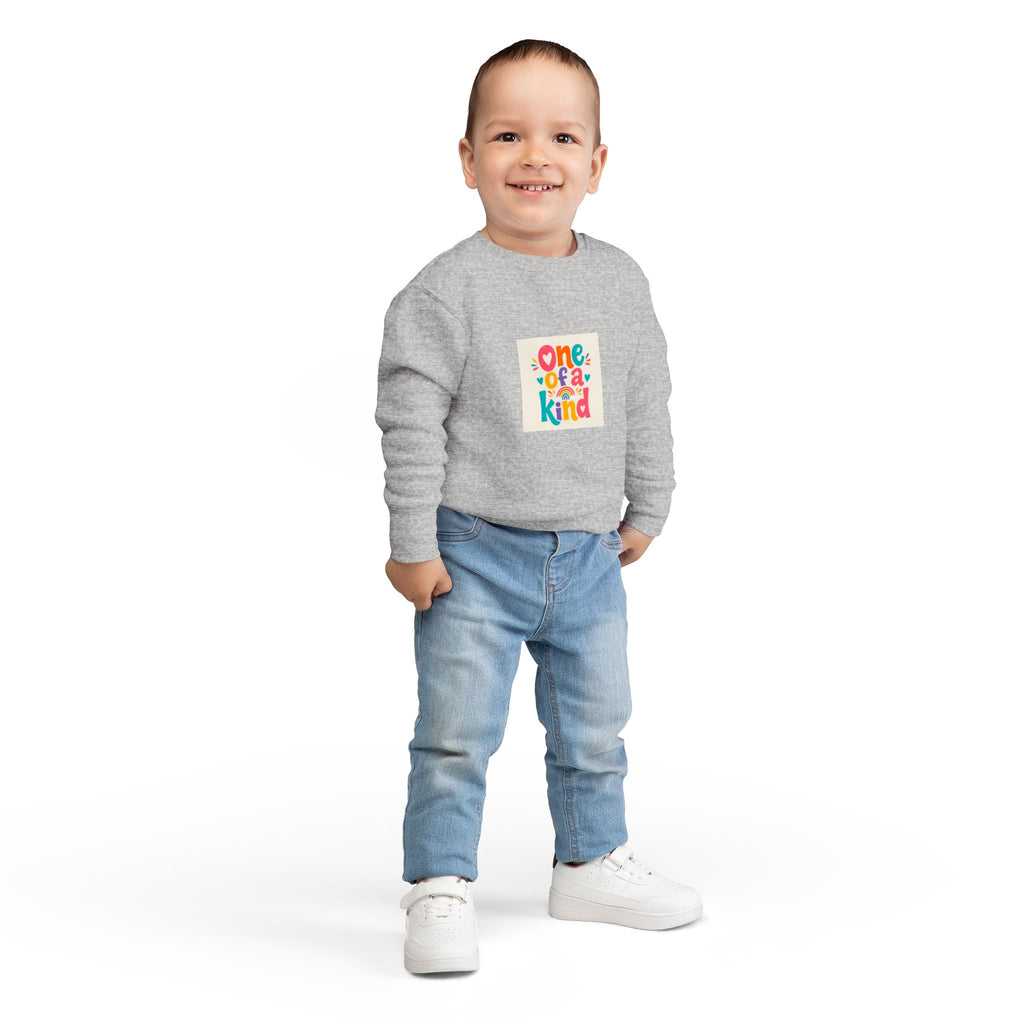 One Of A Kind Toddler Sweatshirt - Nureli Kids