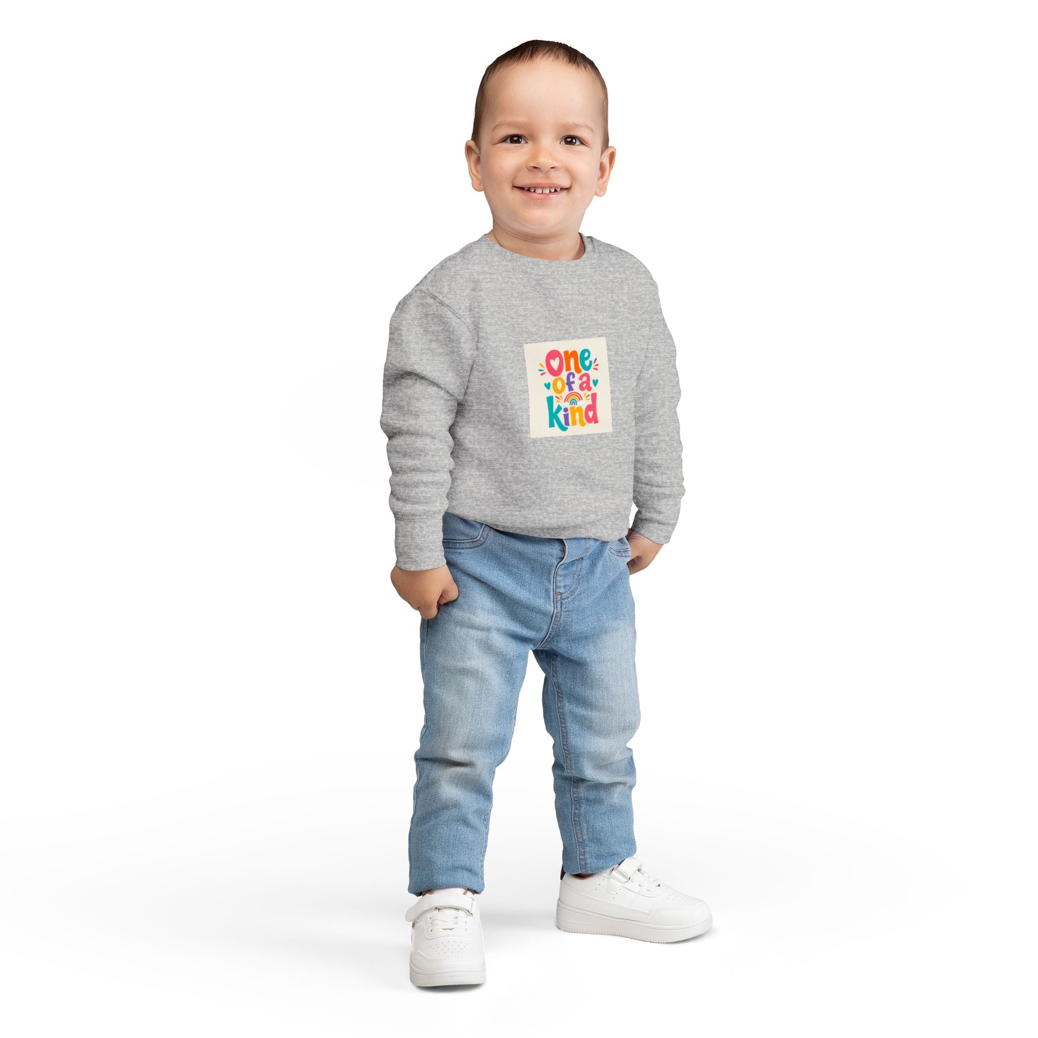 One Of A Kind Toddler Sweatshirt - Nureli Kids
