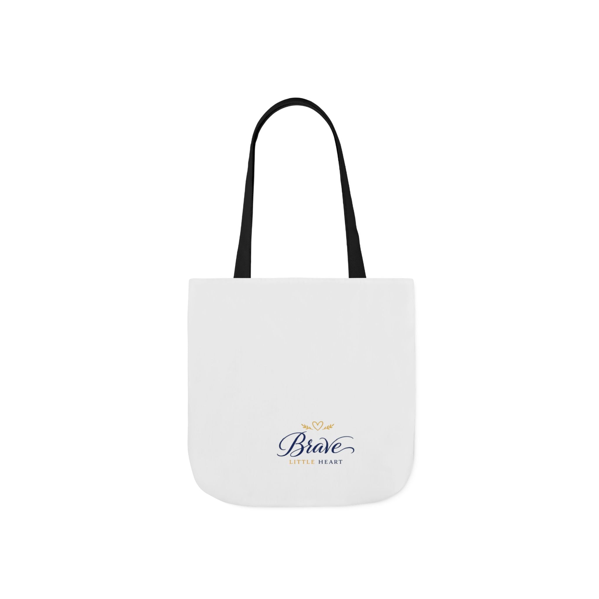 Brave Little Heart canvas tote bag from the Nureli collection, view 2