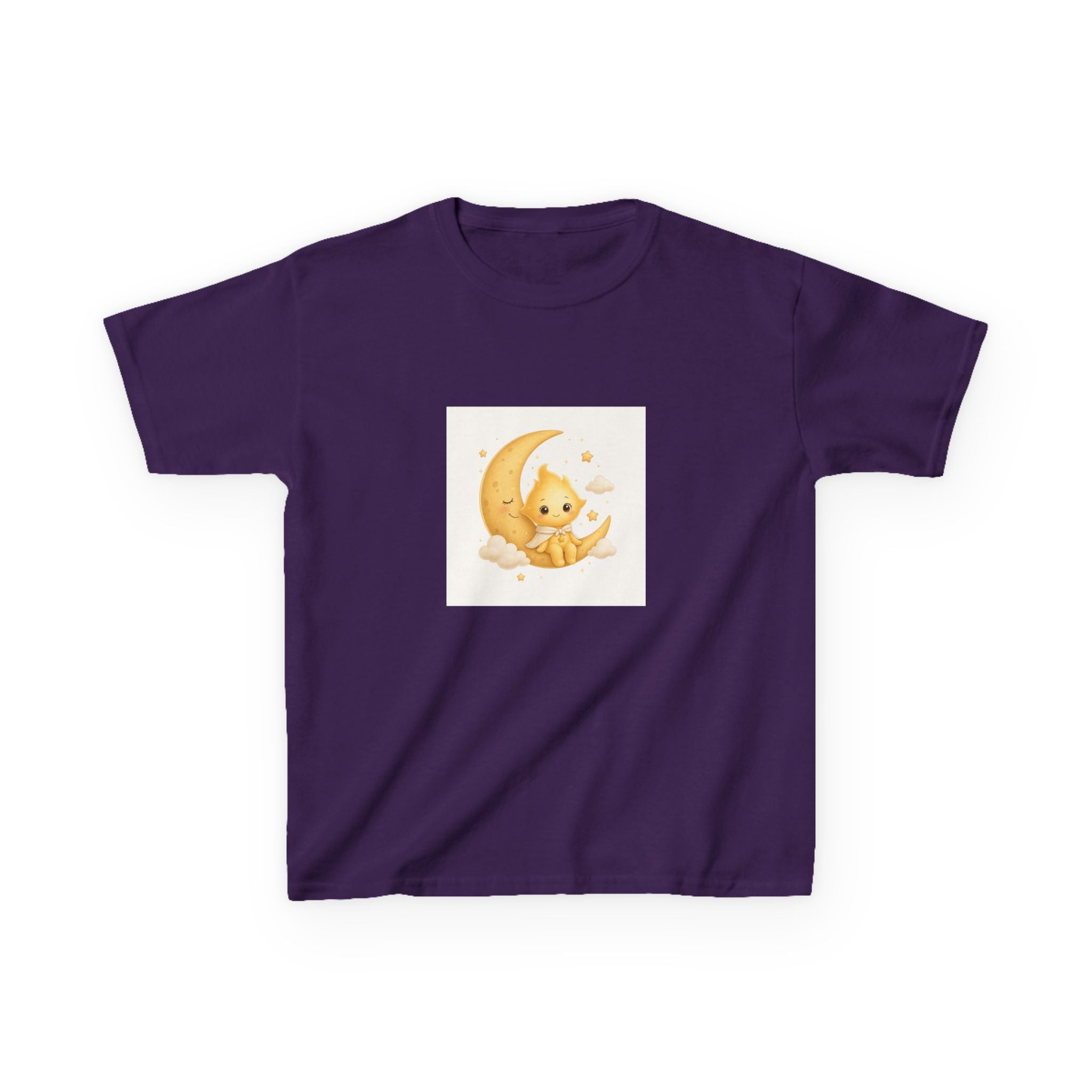 Lumi on the Moon soft kids tee from the Nureli collection, view 11