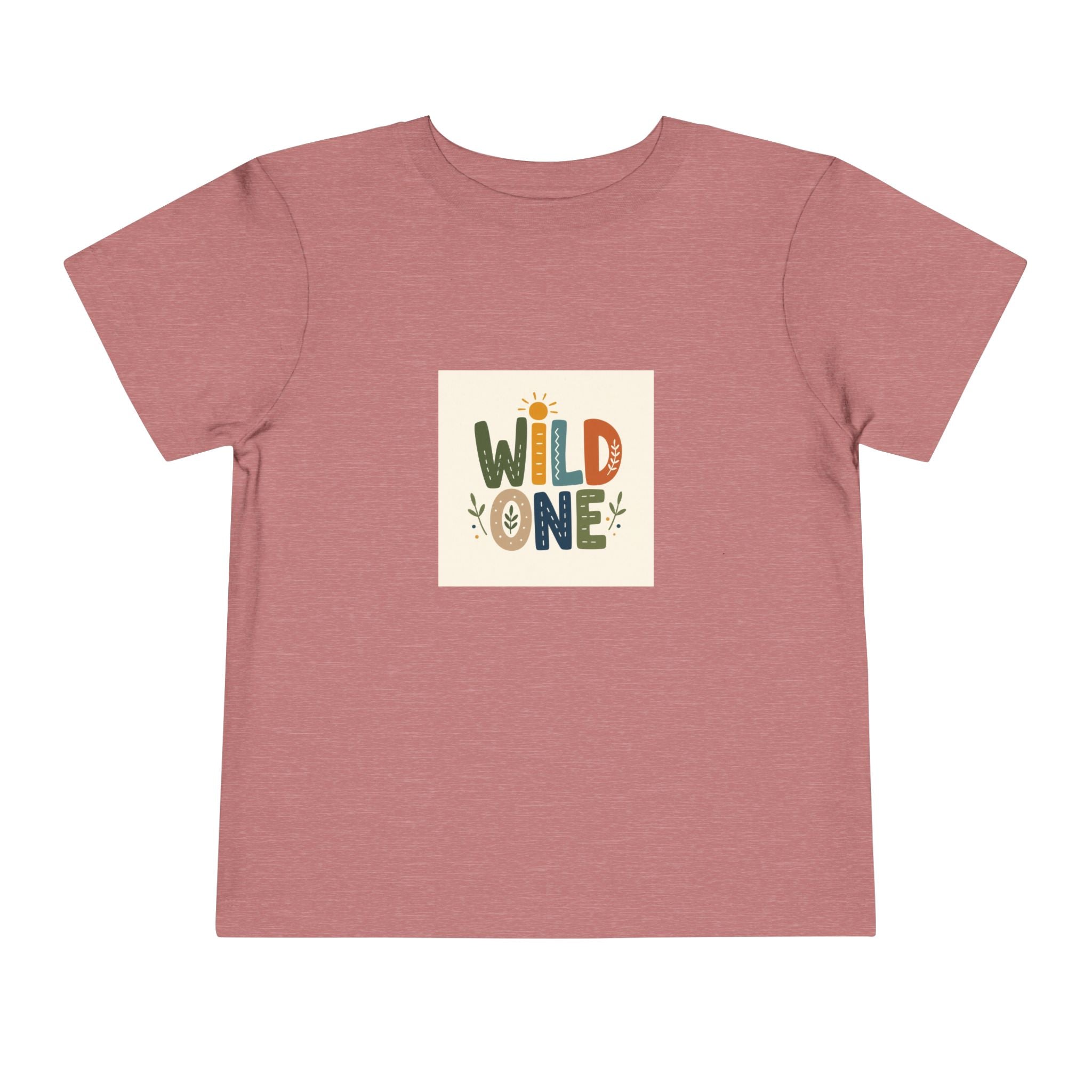Wild One soft toddler tee from the Nureli collection, view 2