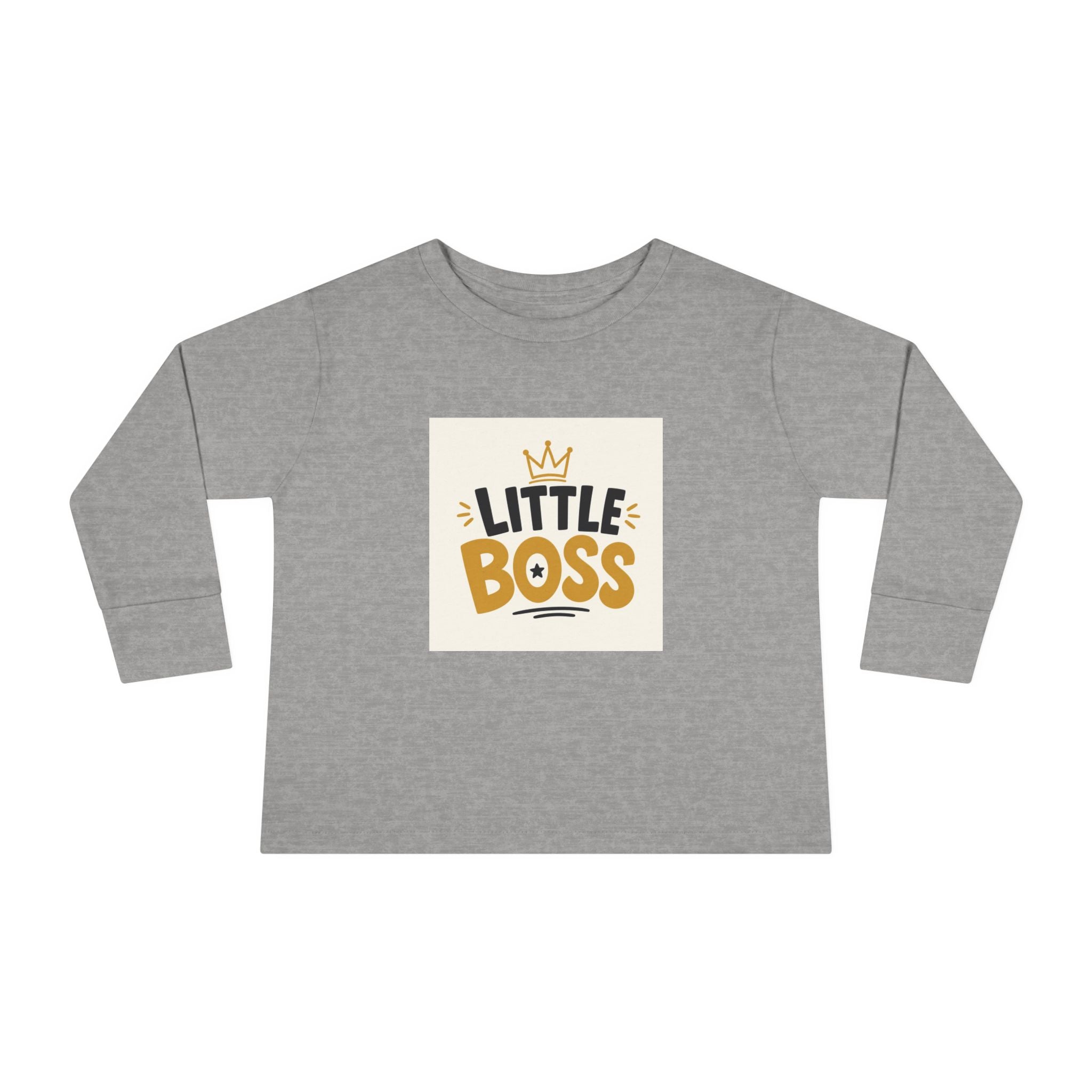 Little Boss Toddler Long-Sleeve Tee from the Nureli collection, view 2