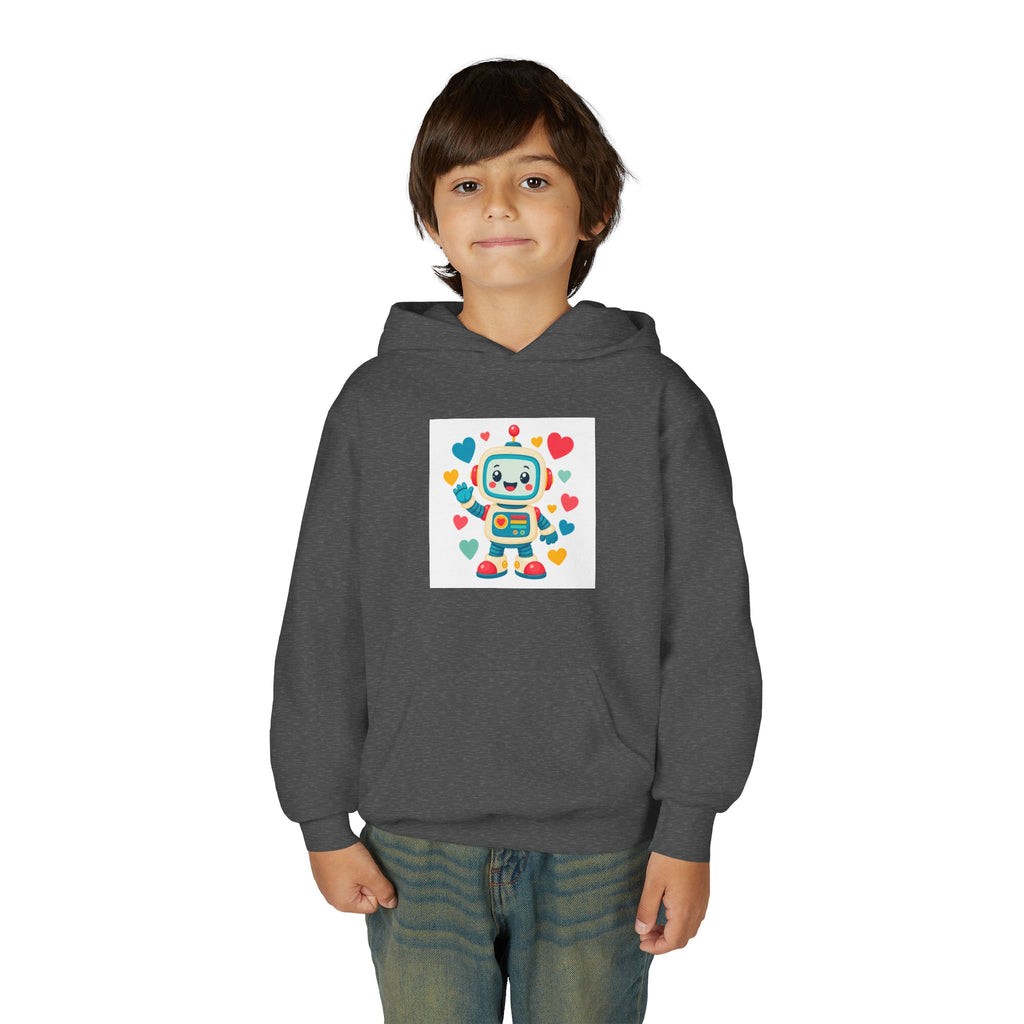Beep Boop Robot Kids Hoodie — Nureli Kids