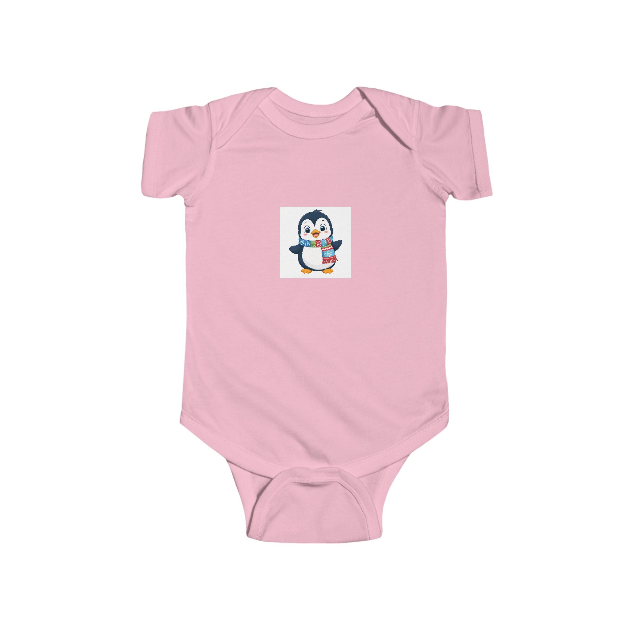 Waddle Penguin soft baby bodysuit from the Nureli collection, view 11