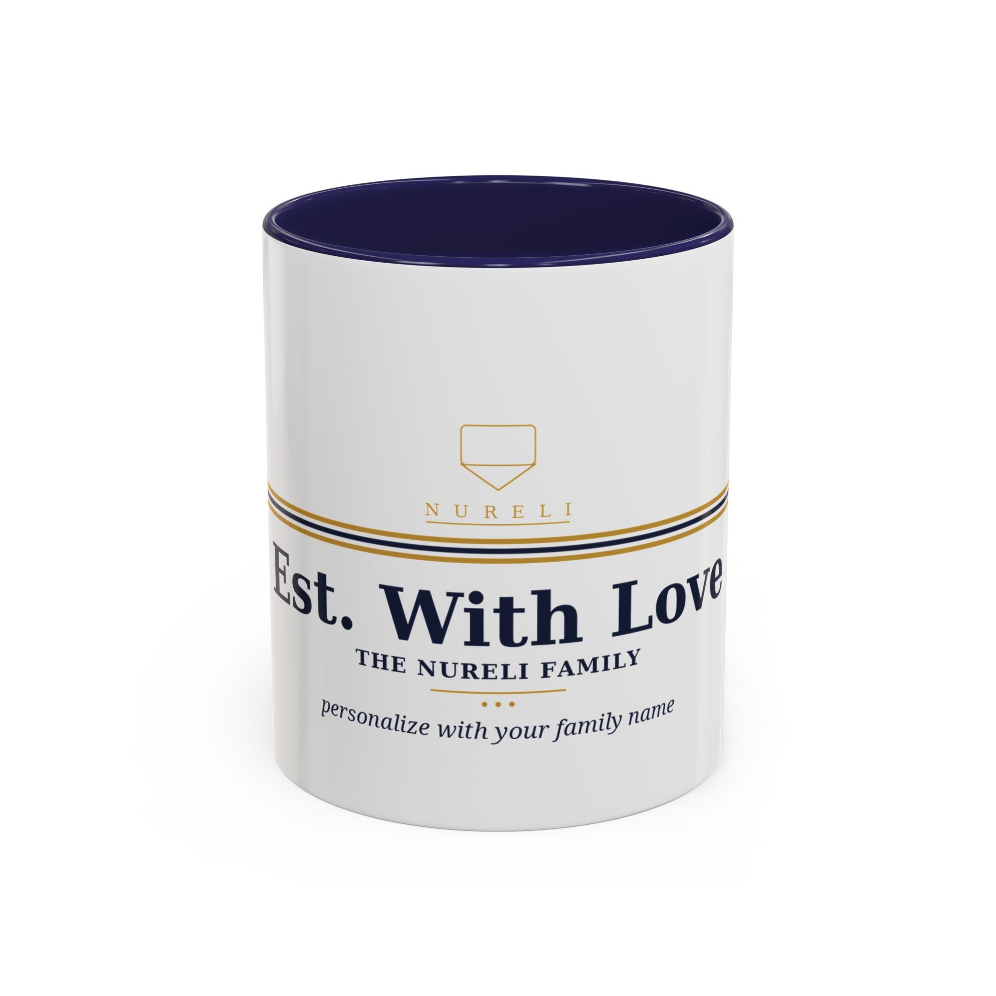 Est. With Love Family Crest Coffee Mug