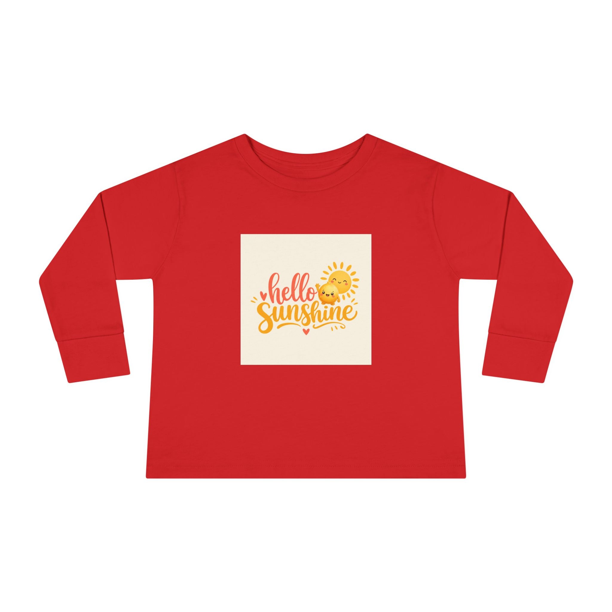 Hello Sunshine Toddler Long-Sleeve Tee - Nureli Kids