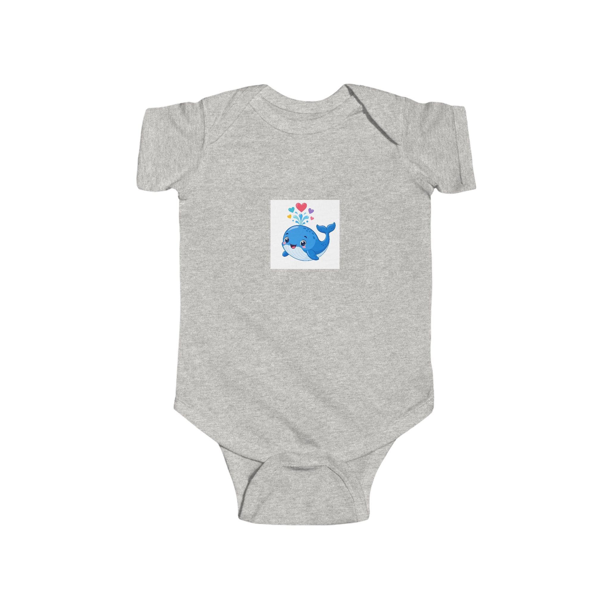 Happy Whale Baby Bodysuit — Nureli Kids