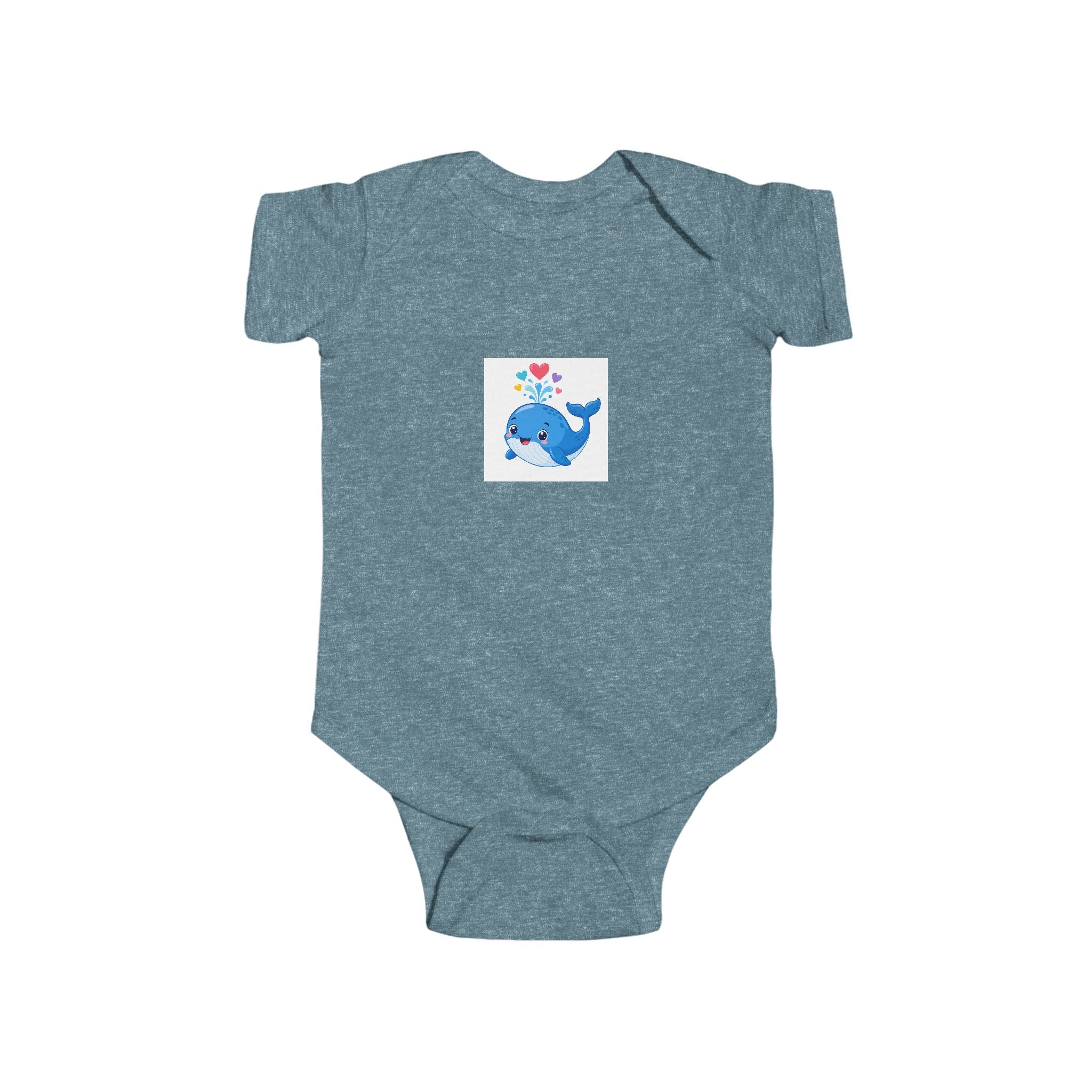 Happy Whale Baby Bodysuit — Nureli Kids