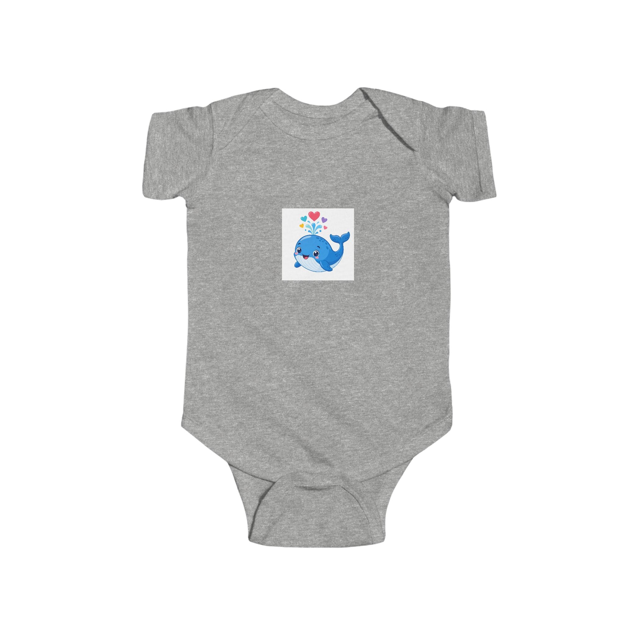 Happy Whale Baby Bodysuit — Nureli Kids