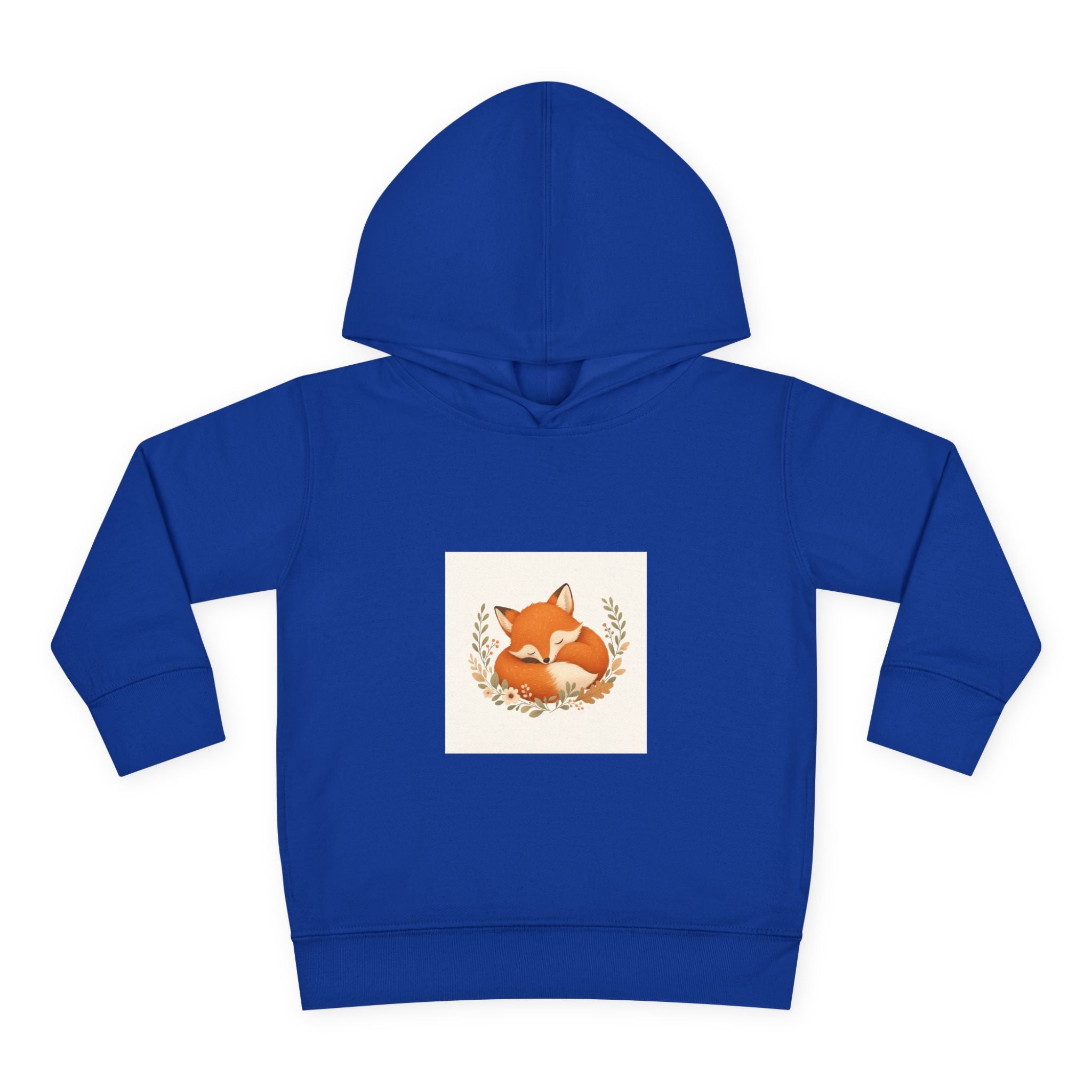 Clever Fox soft toddler hoodie from the Nureli collection, view 7