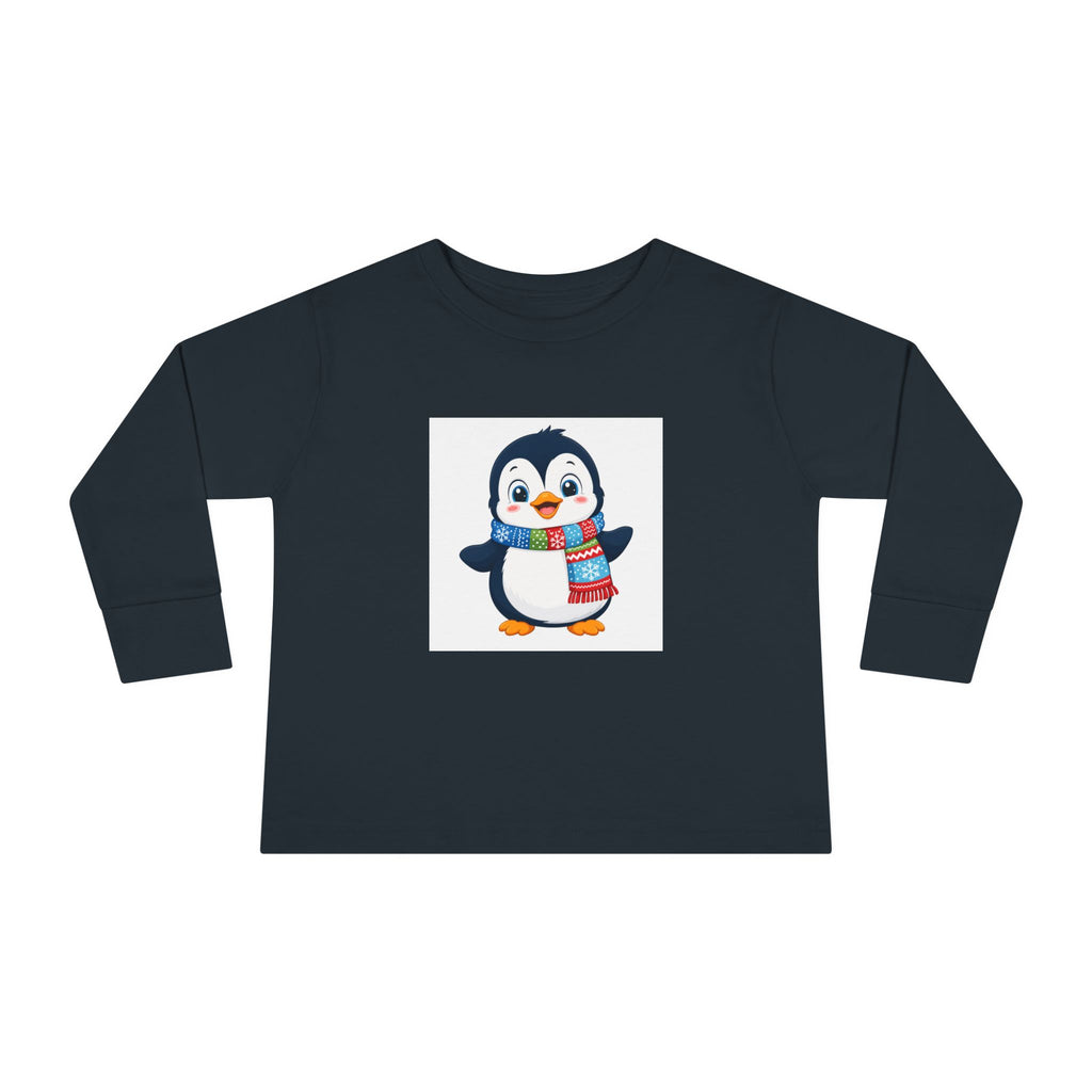 Waddle Penguin Toddler Long-Sleeve Tee — Nureli Kids