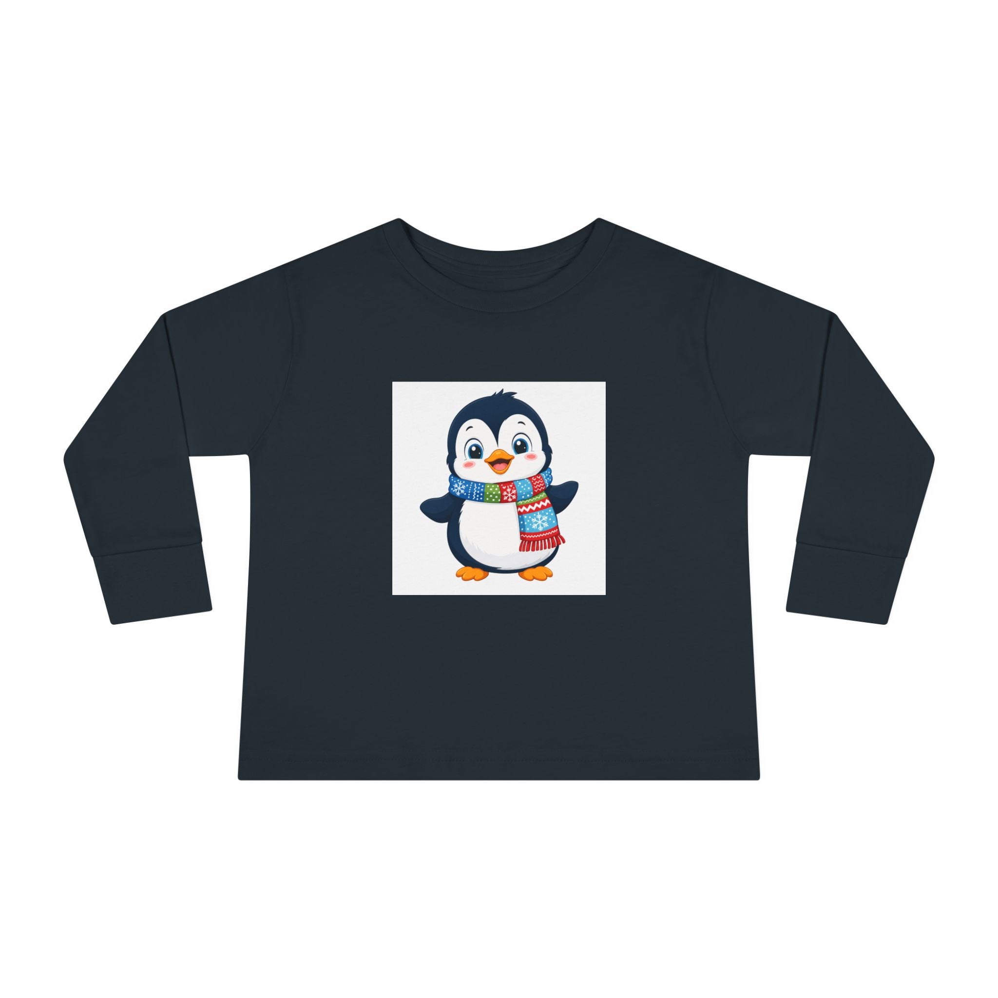 Waddle Penguin Toddler Long-Sleeve Tee — Nureli Kids
