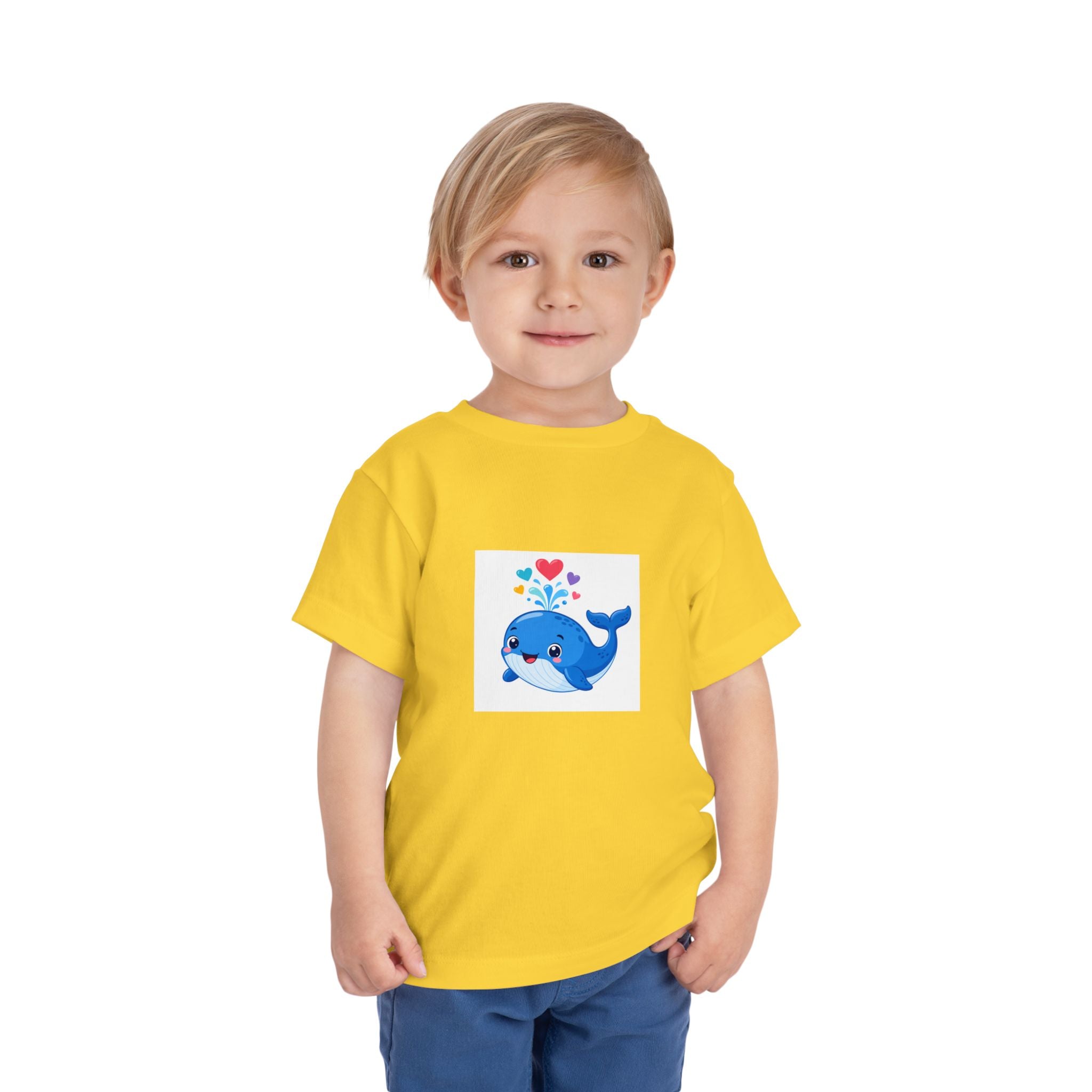 Happy Whale Toddler T-Shirt — Nureli Kids