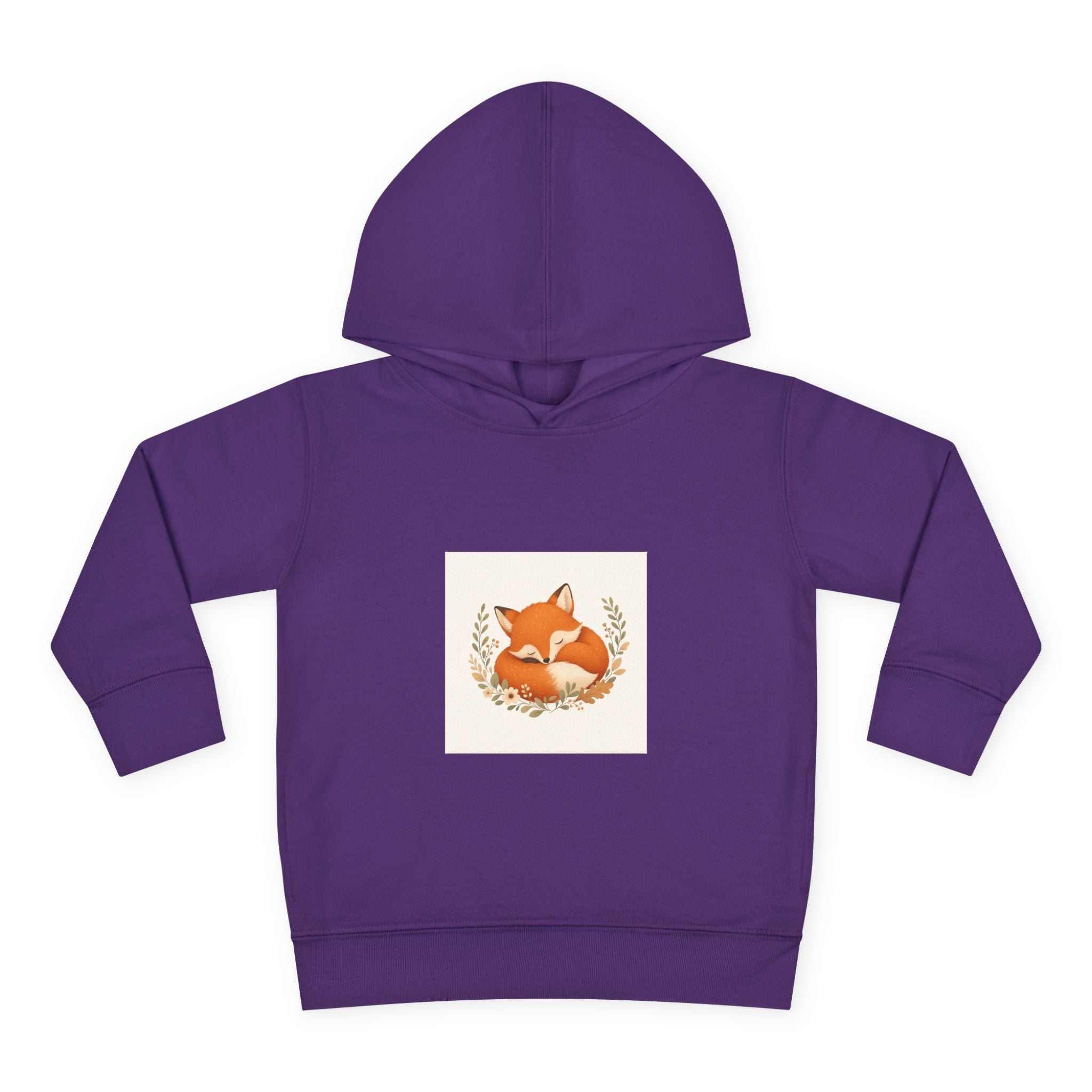 Clever Fox soft toddler hoodie from the Nureli collection, view 11
