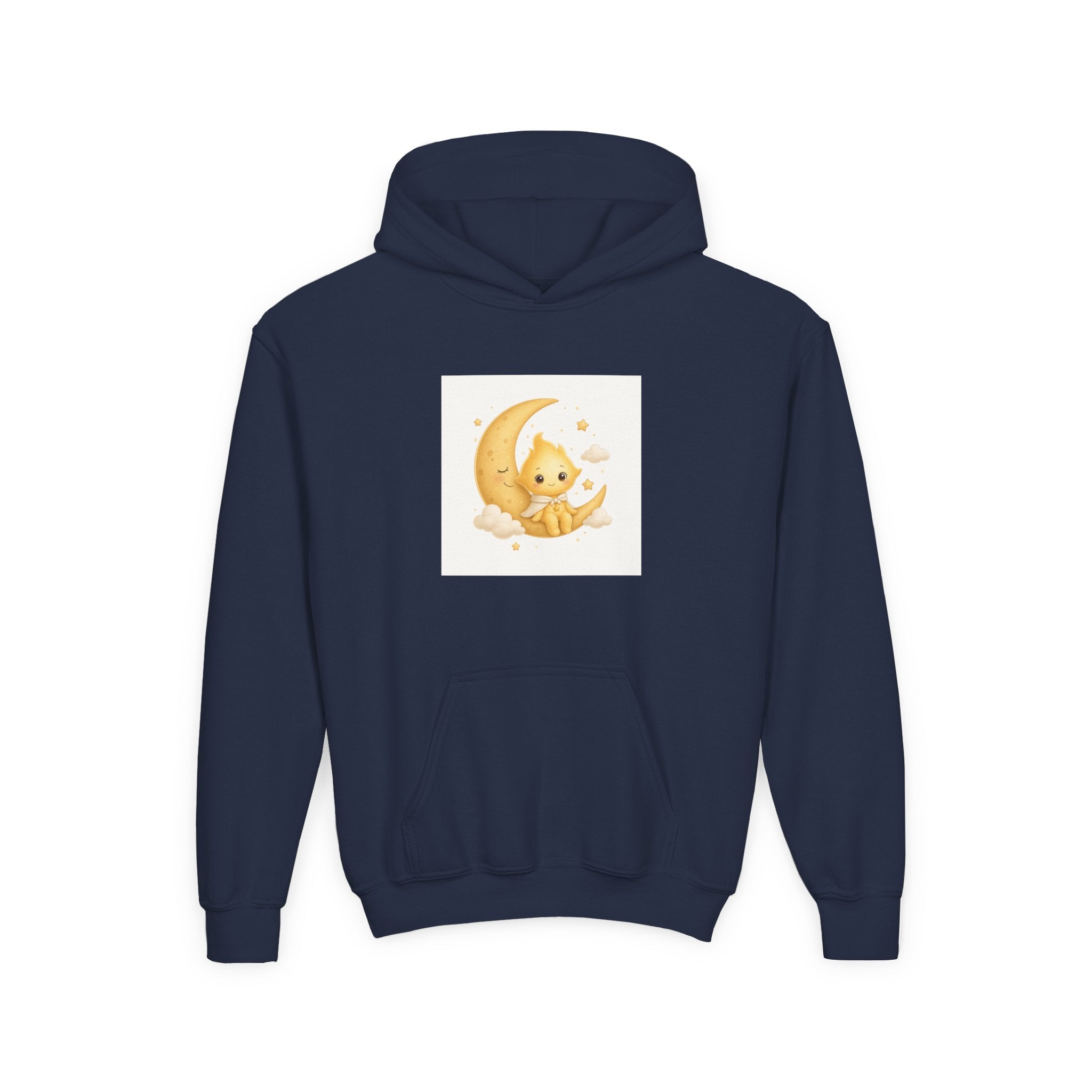 Lumi on the Moon soft toddler hoodie from the Nureli collection, view 12