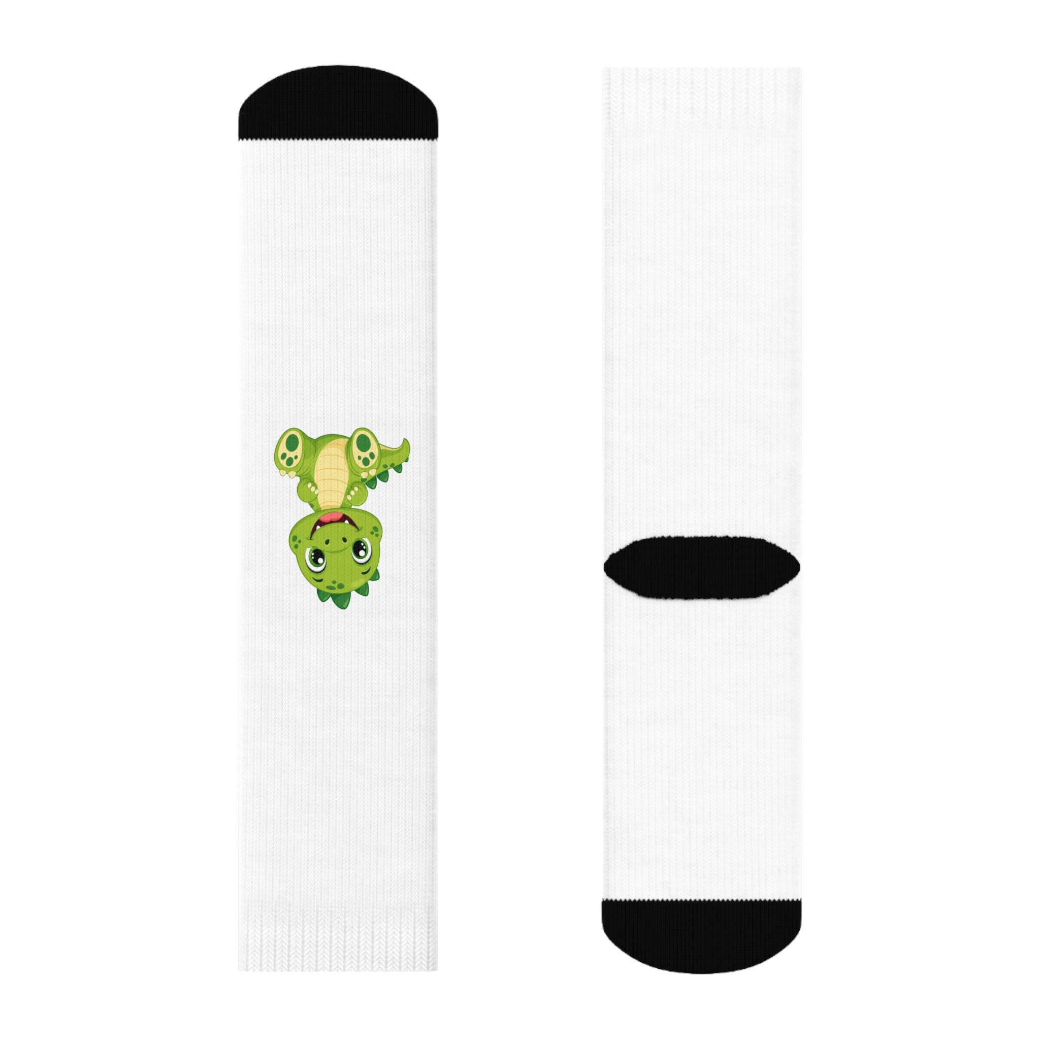 Dino kids crew socks from the Nureli collection, view 3