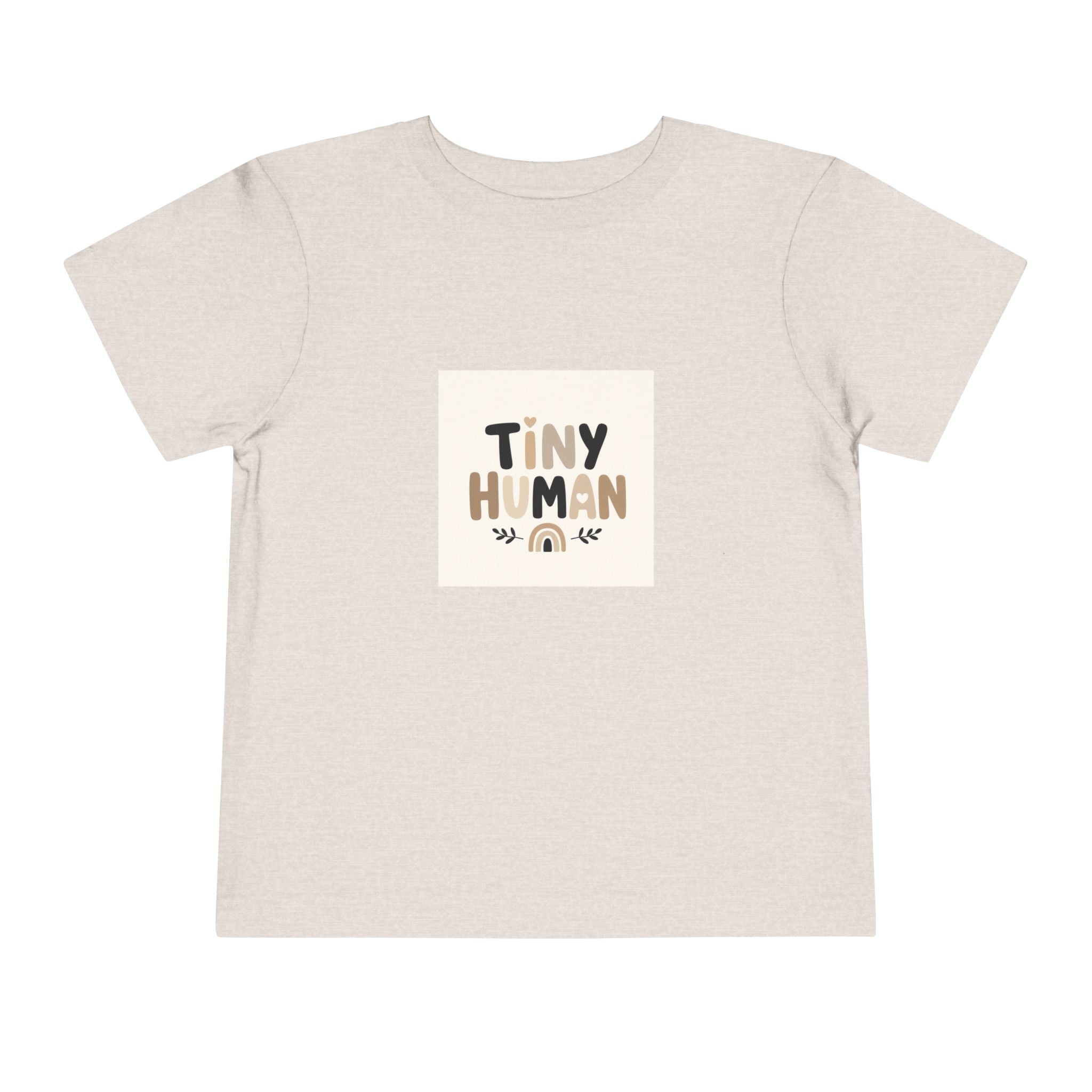 Tiny Human soft toddler tee from the Nureli collection, view 5