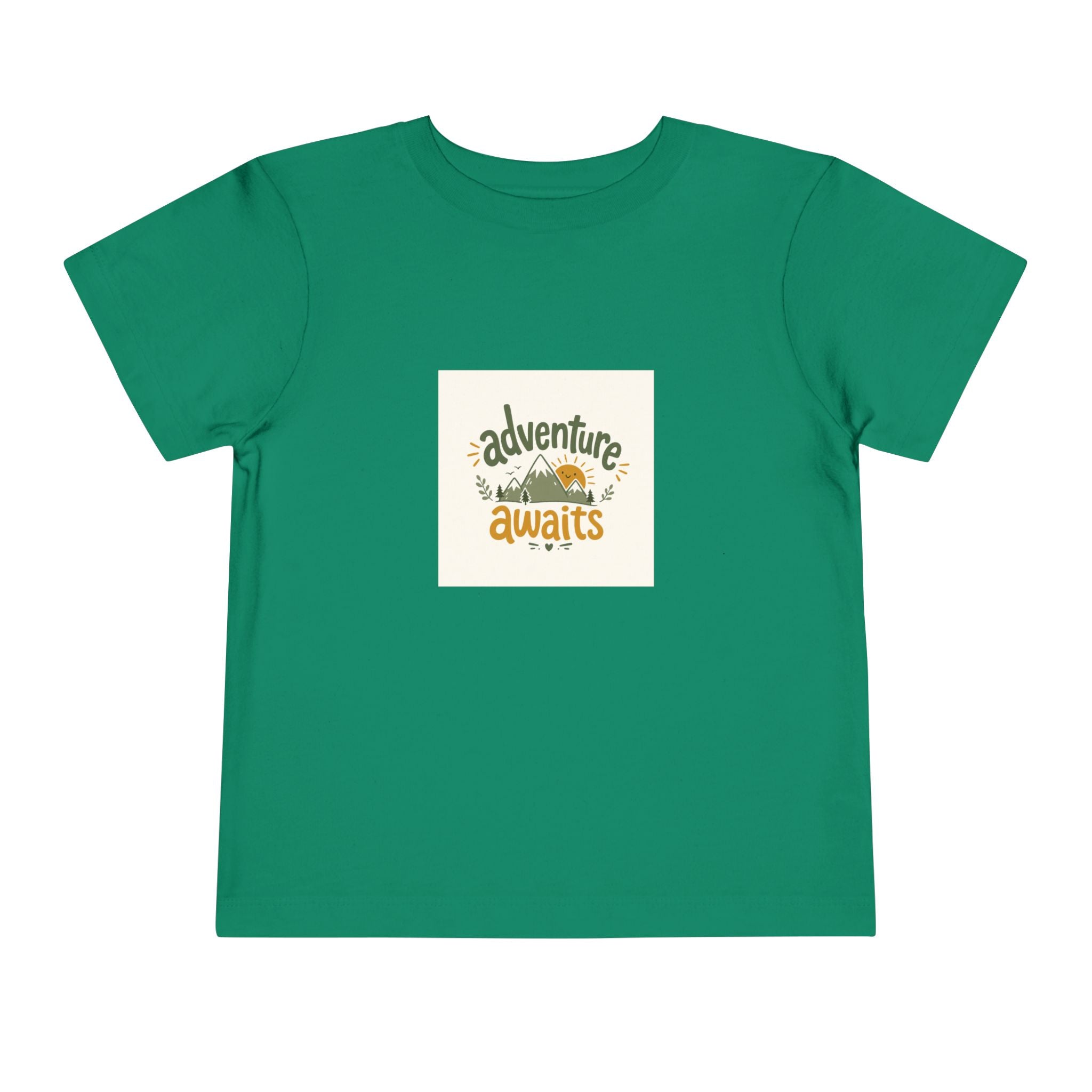 Adventure Awaits soft toddler tee from the Nureli collection, view 9