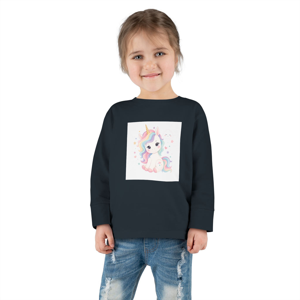 Dreamy Unicorn Toddler Long-Sleeve Tee — Nureli Kids