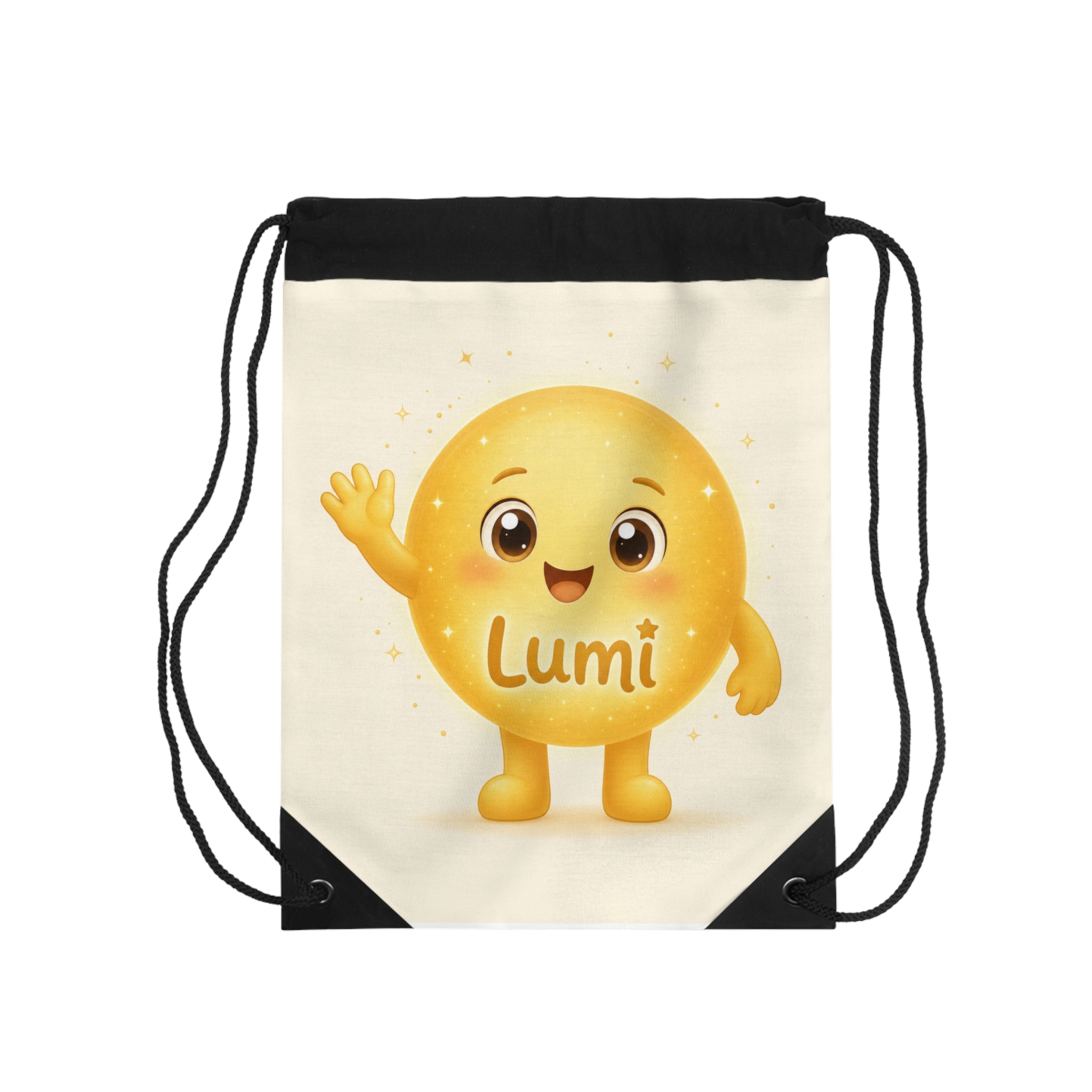 Lumi Waving Kids Drawstring Bag - Nureli Kids