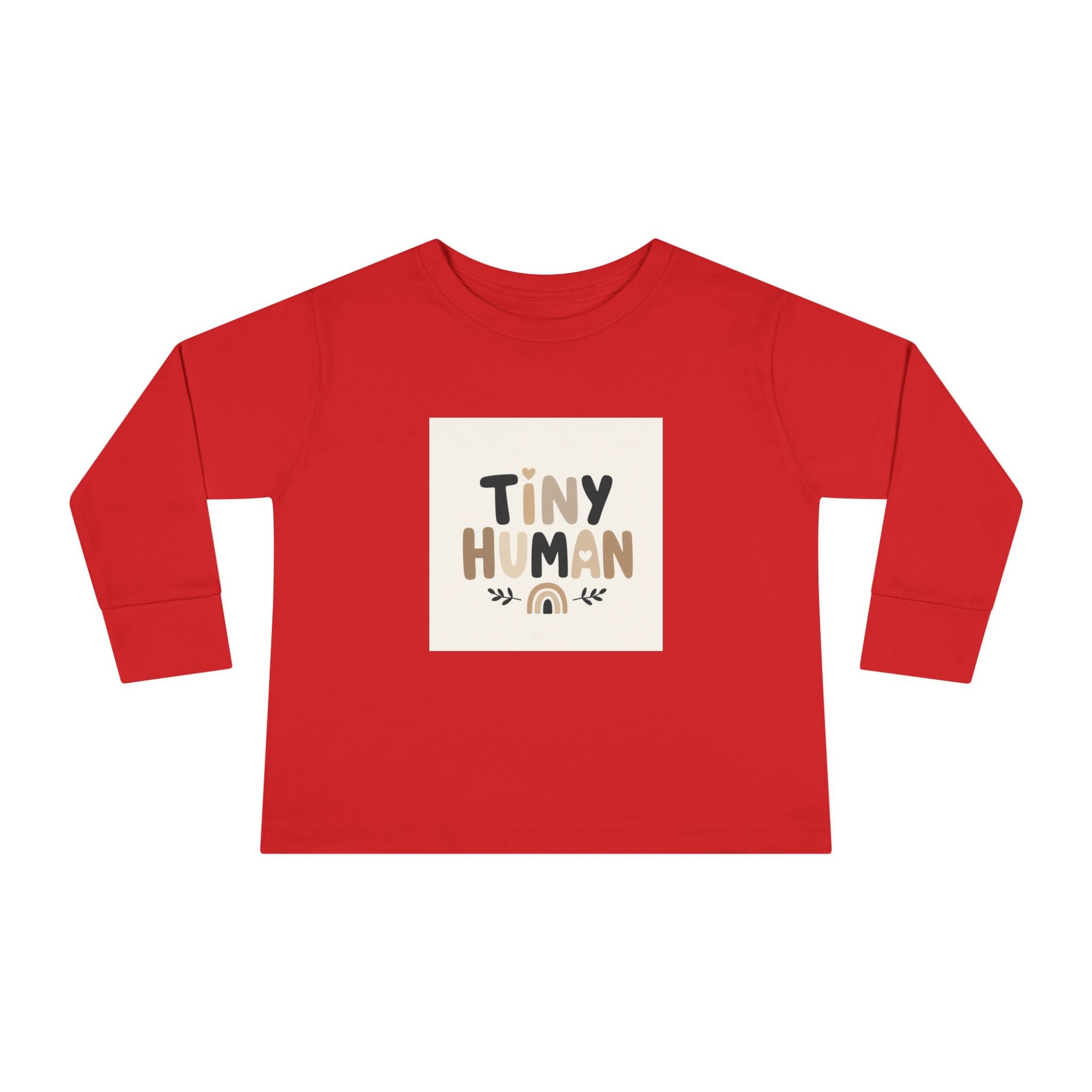 Tiny Human kids long-sleeve tee from the Nureli collection, view 8