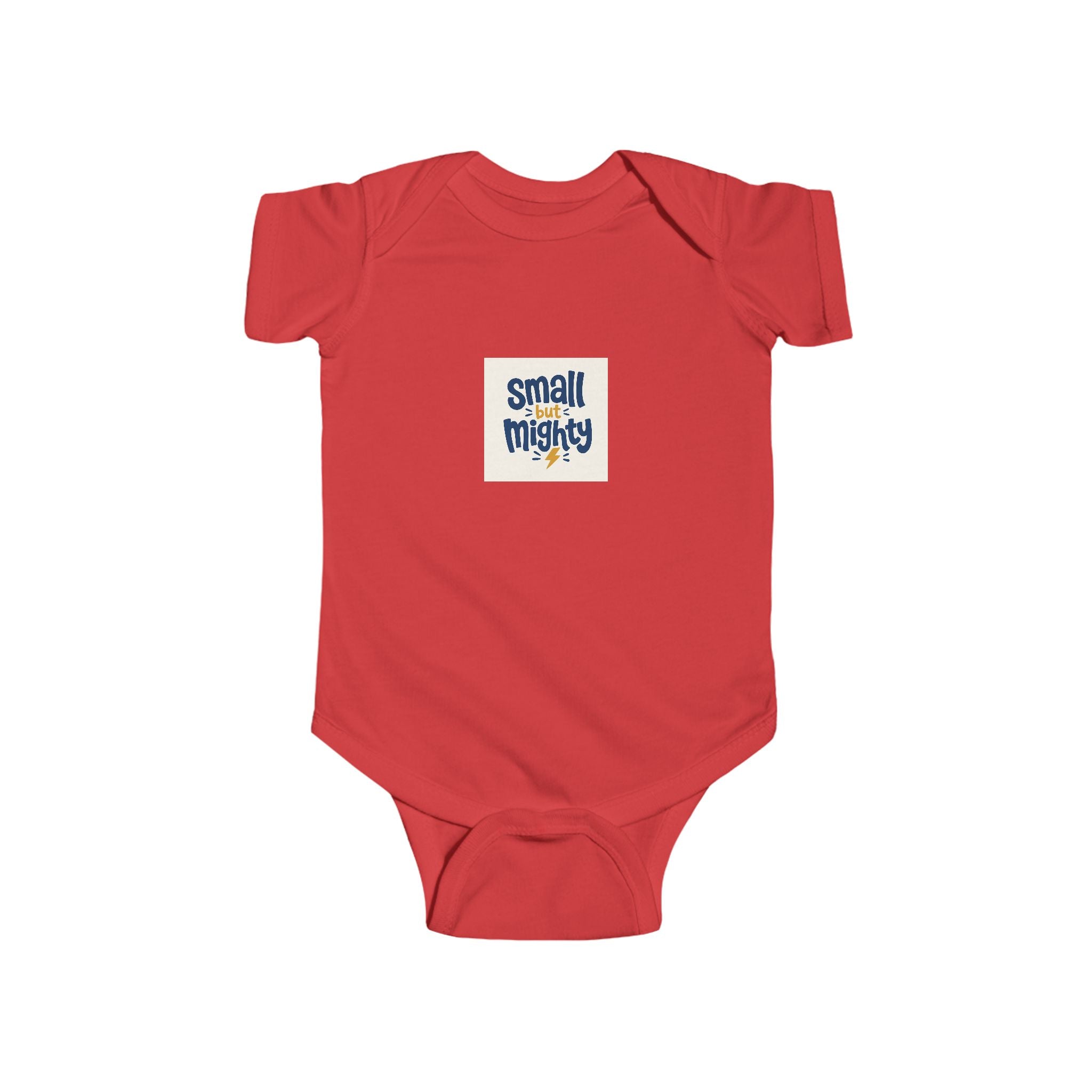 Small But Mighty Baby Bodysuit from the Nureli collection, view 12
