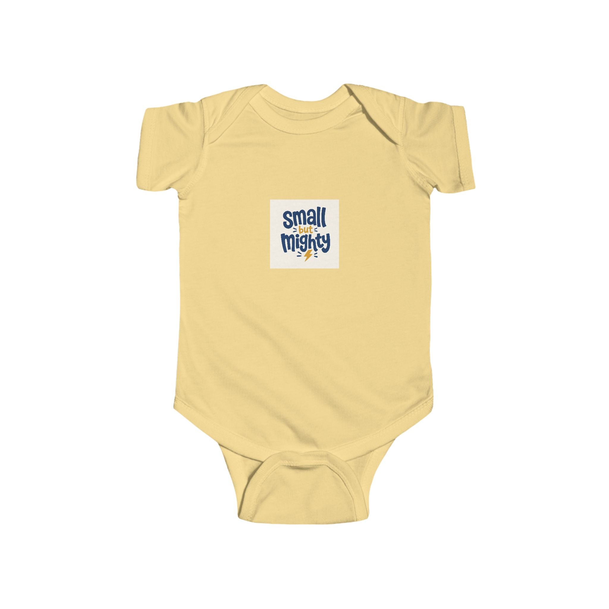Small But Mighty Baby Bodysuit from the Nureli collection, view 4