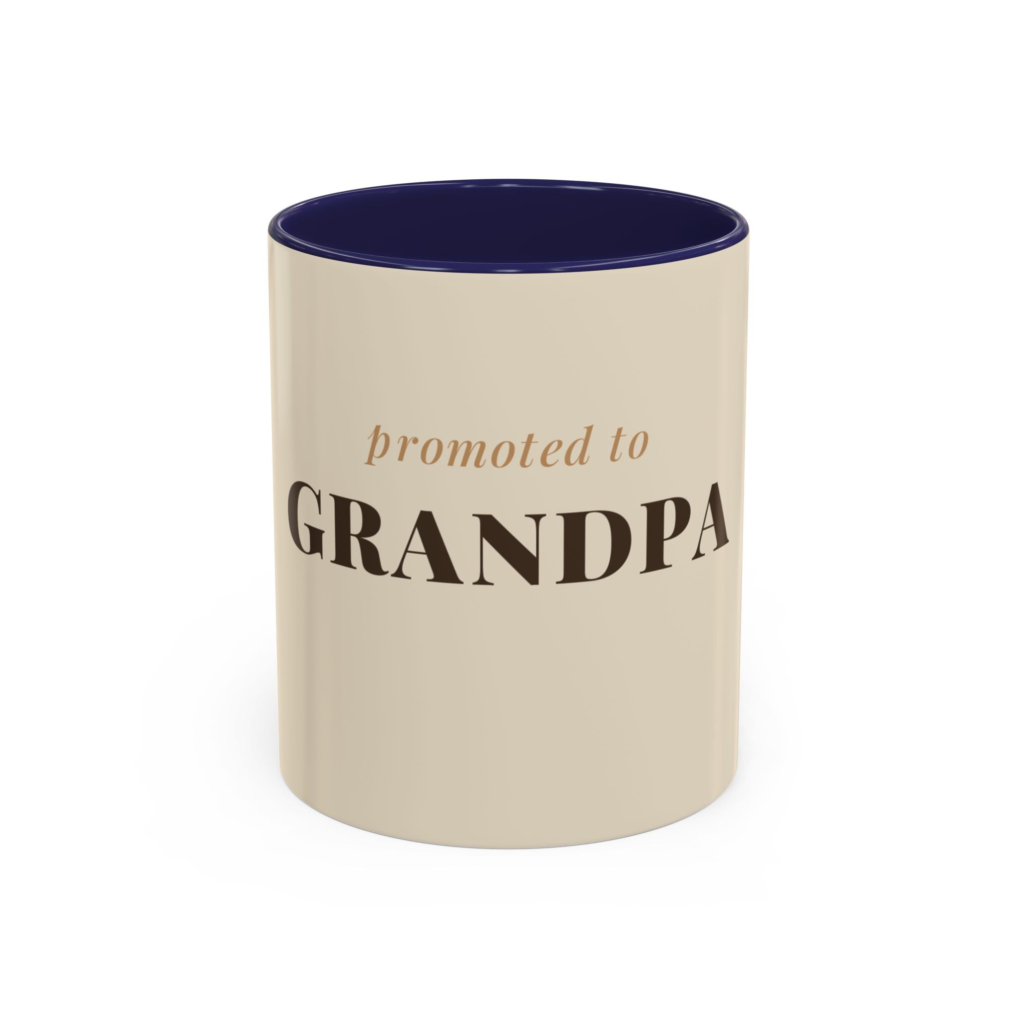 Promoted to Grandpa Coffee Mug