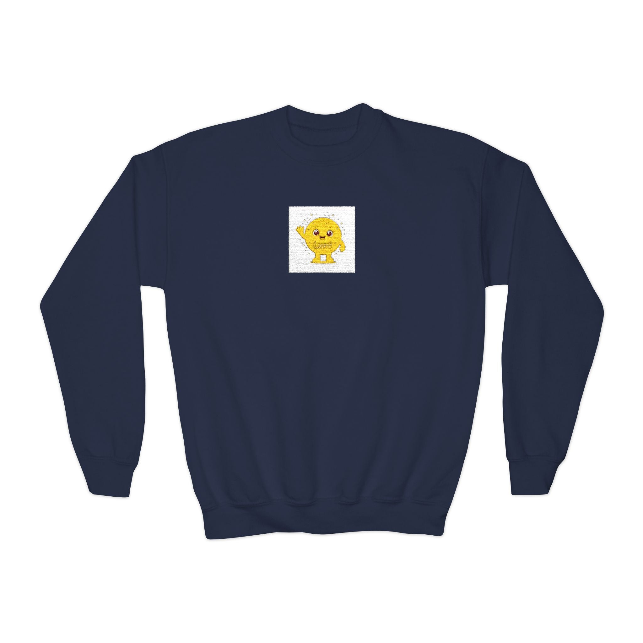 Lumi Waving kids crew sweatshirt from the Nureli collection, view 8