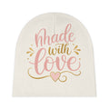 Made With Love baby beanie hat for newborns by Nureli Kids
