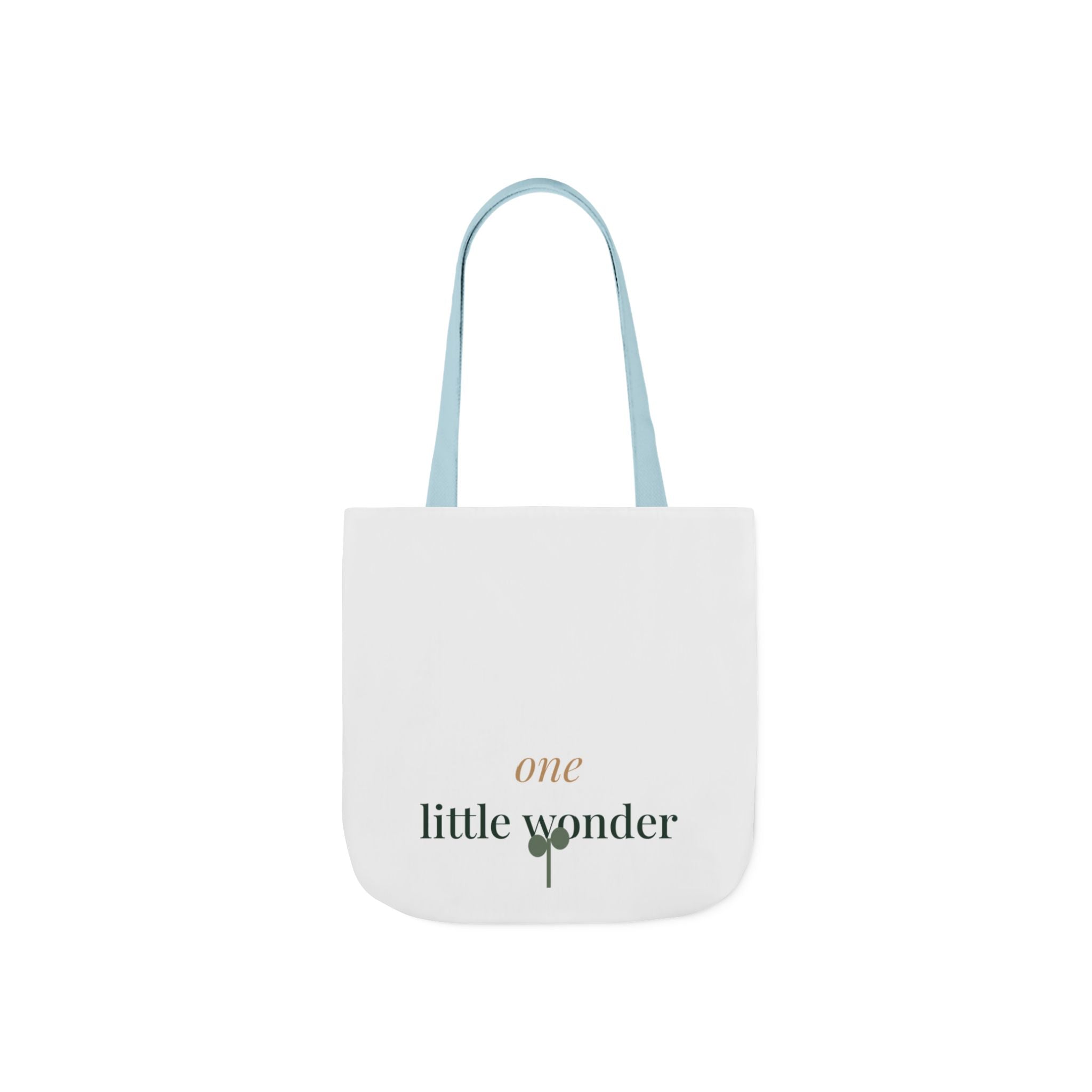 One little wonder Tote canvas tote bag from the Nureli collection, view 3