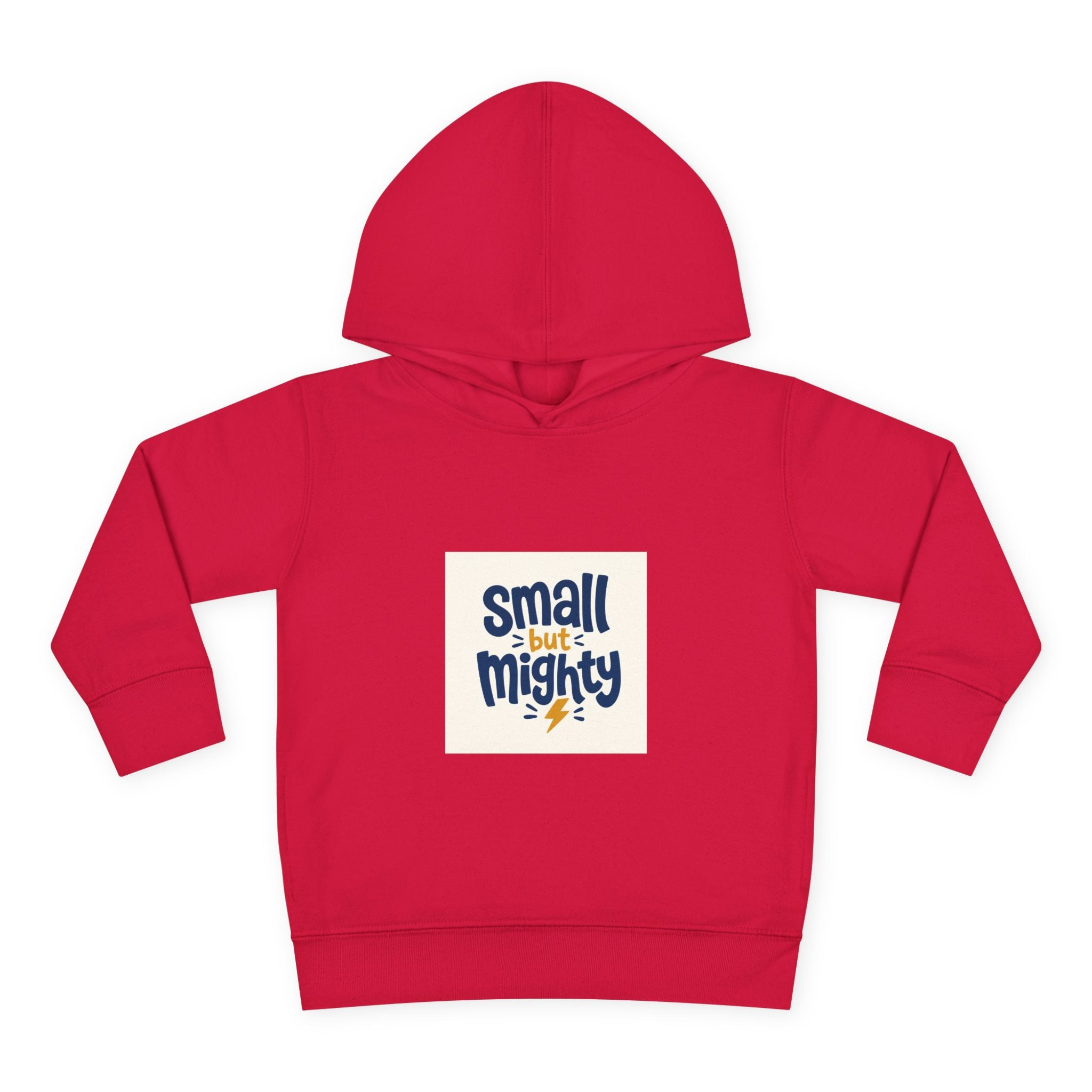 Small But Mighty Toddler Hoodie from the Nureli collection, view 15