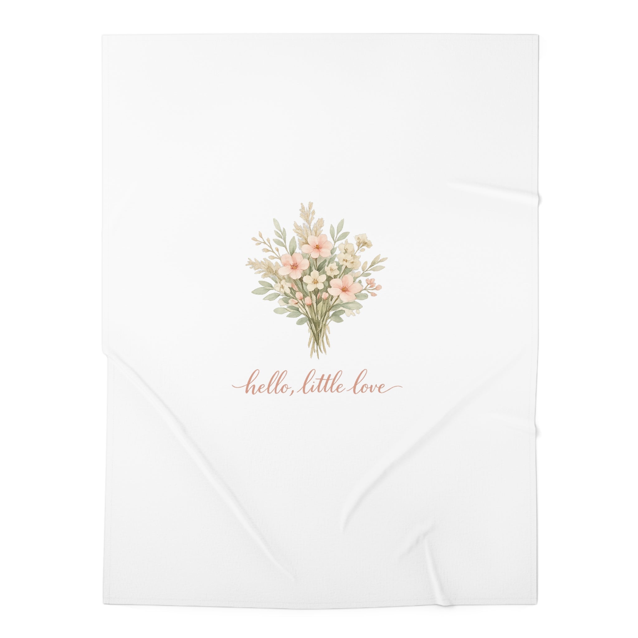 Hello little Love Swaddle Blanket
