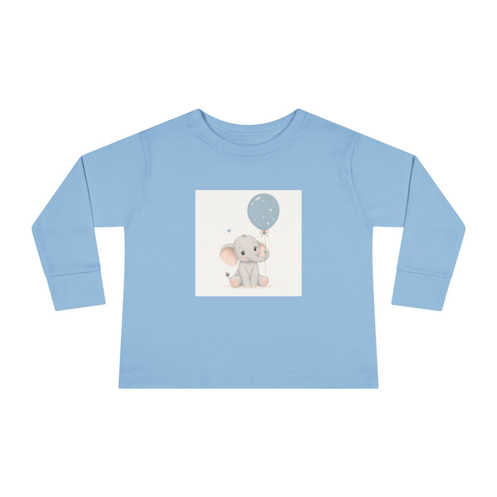 Little Elephant kids long-sleeve tee from the Nureli collection, view 3