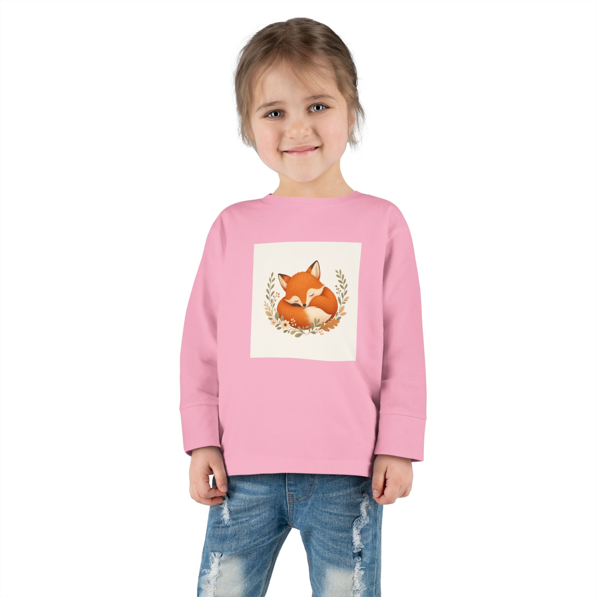 Clever Fox Toddler Long-Sleeve Tee — Nureli Kids