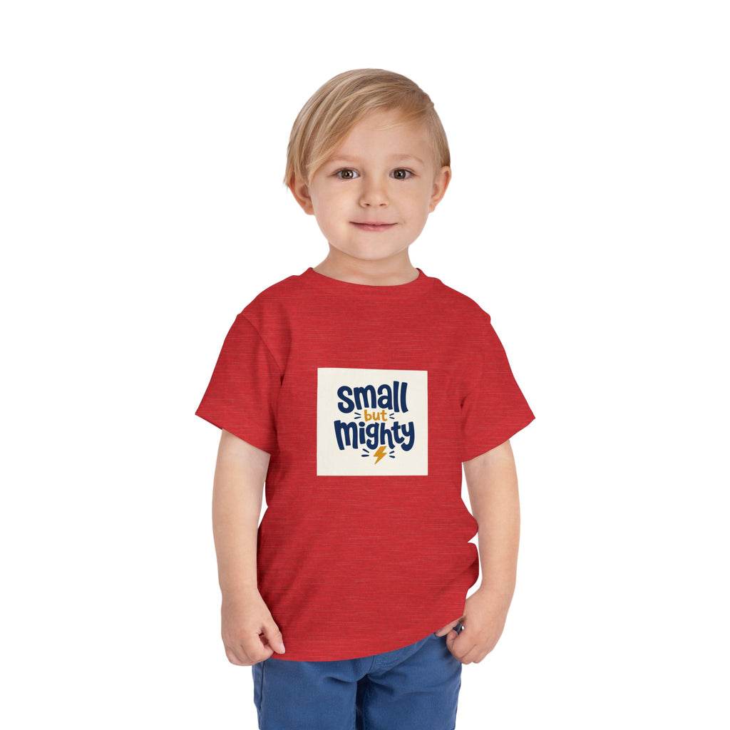 Small But Mighty Toddler T-Shirt from the Nureli collection, view 68