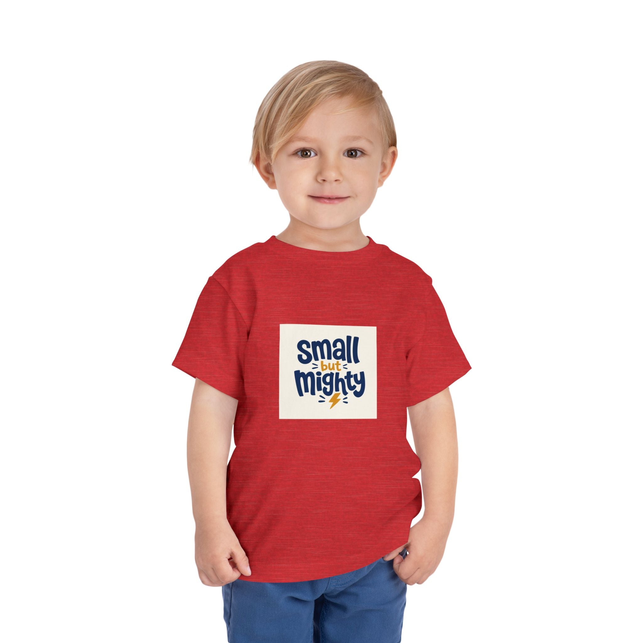 Small But Mighty Toddler T-Shirt from the Nureli collection, view 68