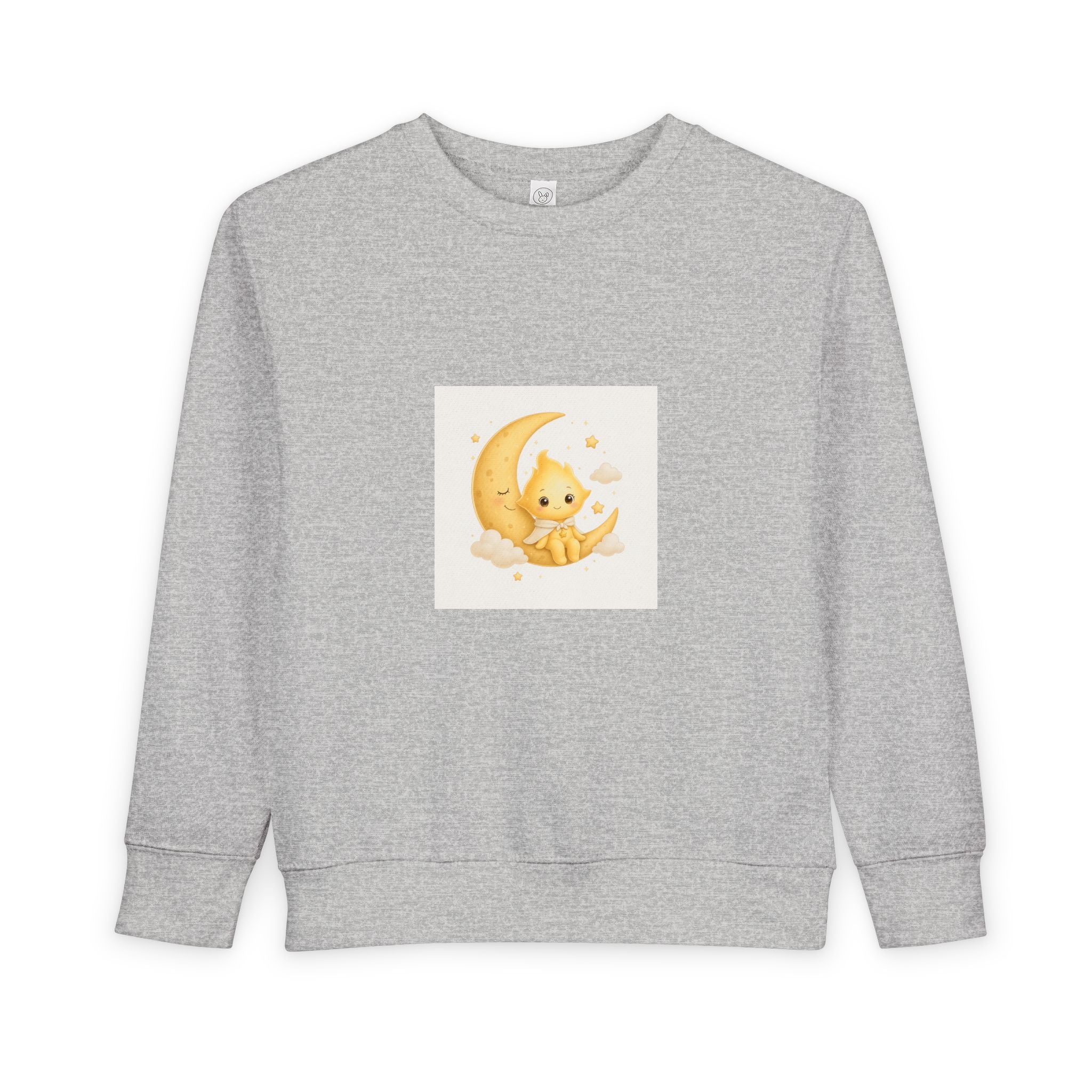 Lumi on the Moon soft toddler tee from the Nureli collection, view 2