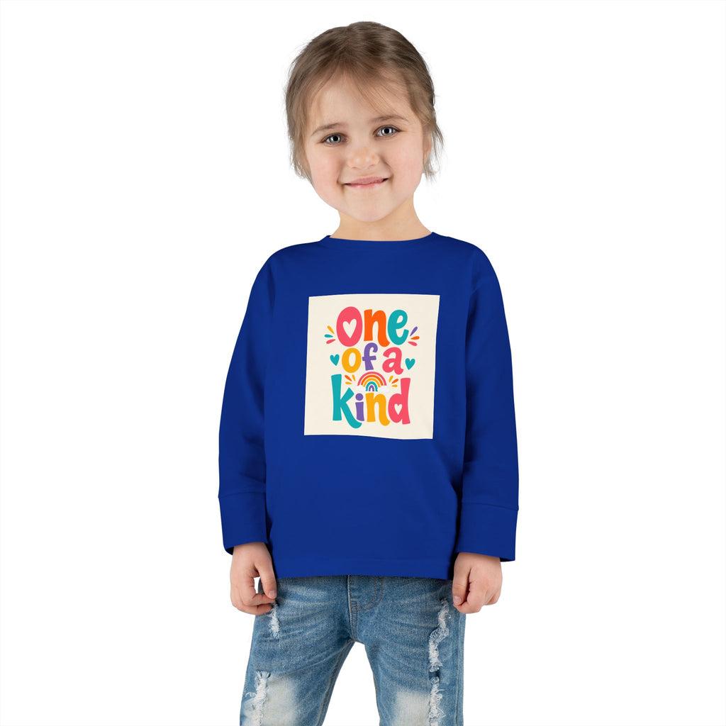 One Of A Kind Toddler Long-Sleeve Tee - Nureli Kids