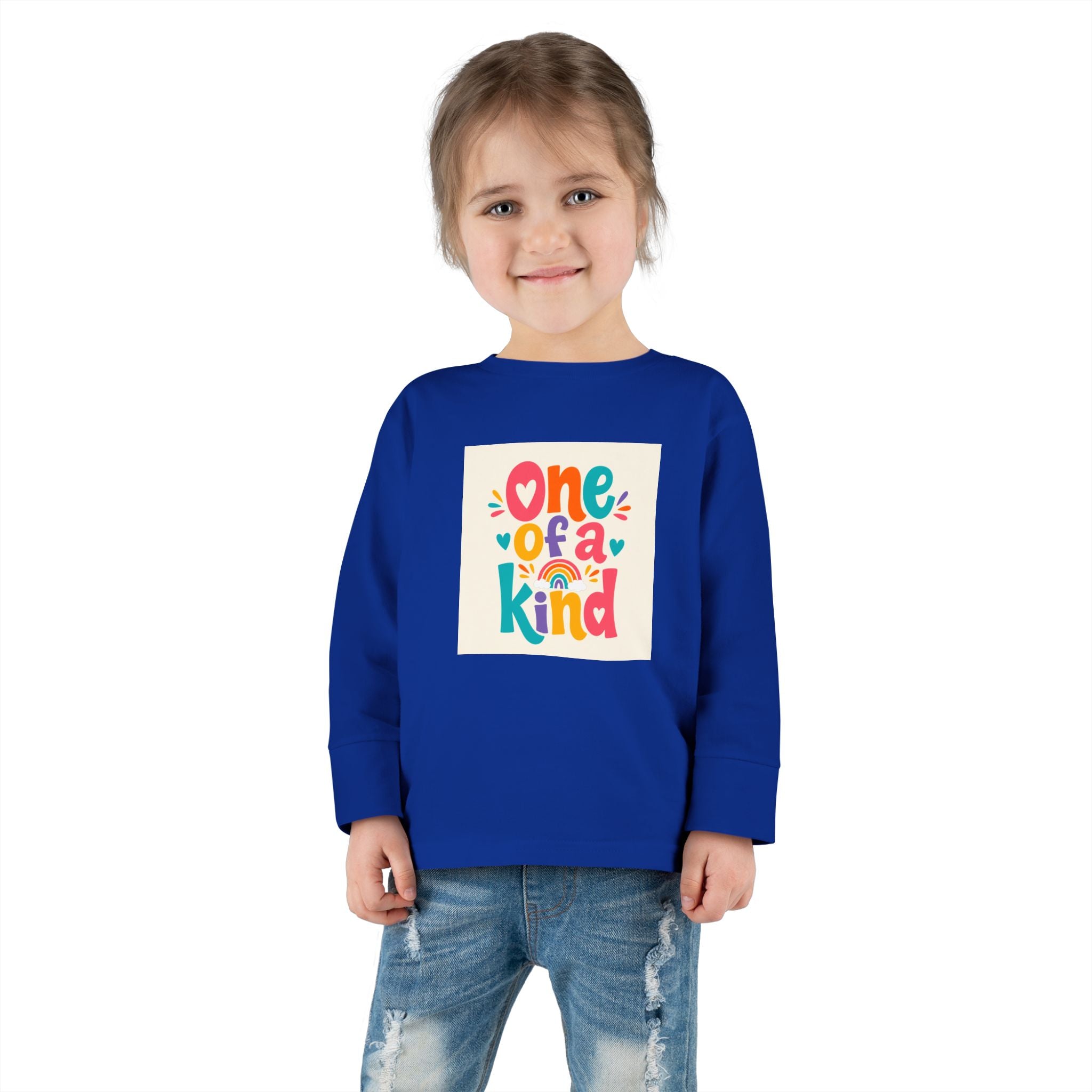 One Of A Kind Toddler Long-Sleeve Tee - Nureli Kids