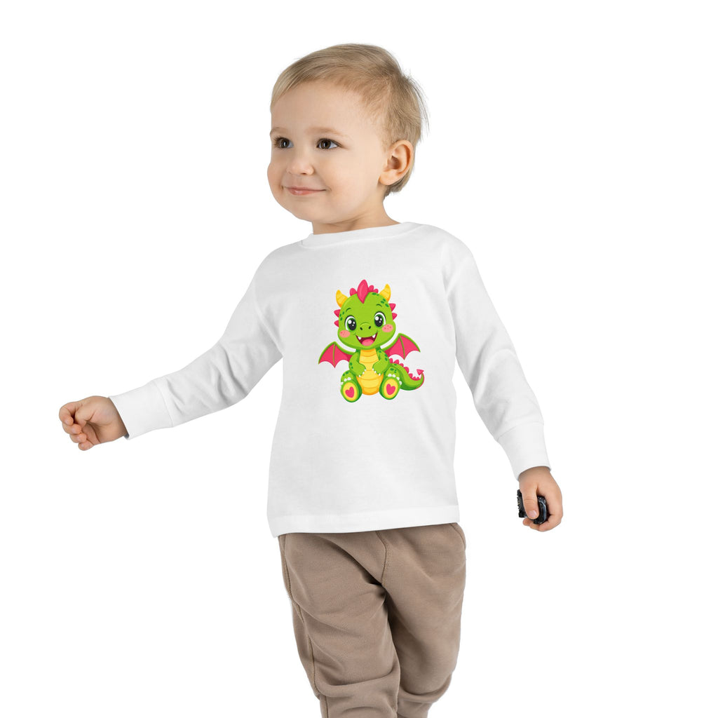Tiny Dragon Toddler Long-Sleeve Tee — Nureli Kids