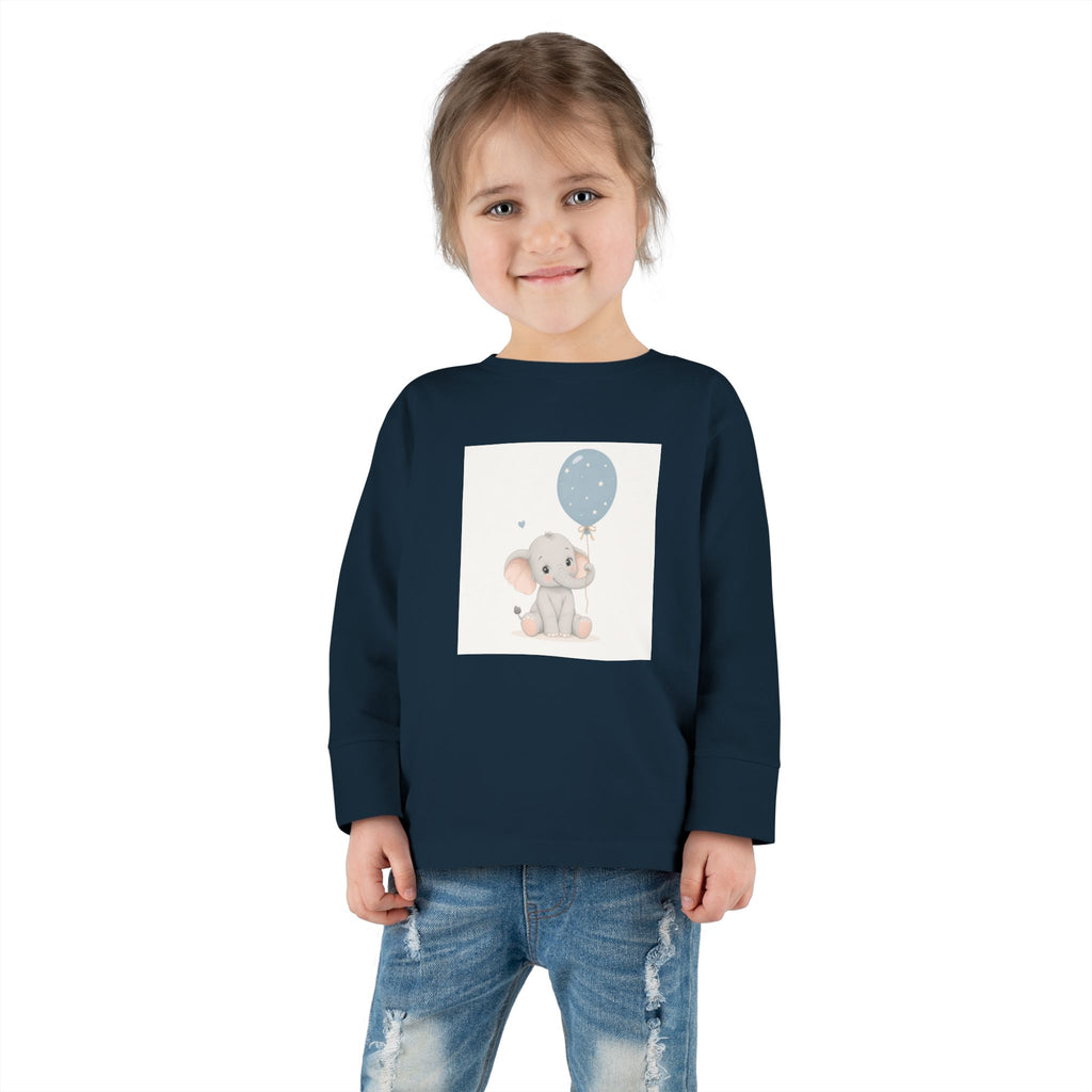 Little Elephant Toddler Long-Sleeve Tee — Nureli Kids