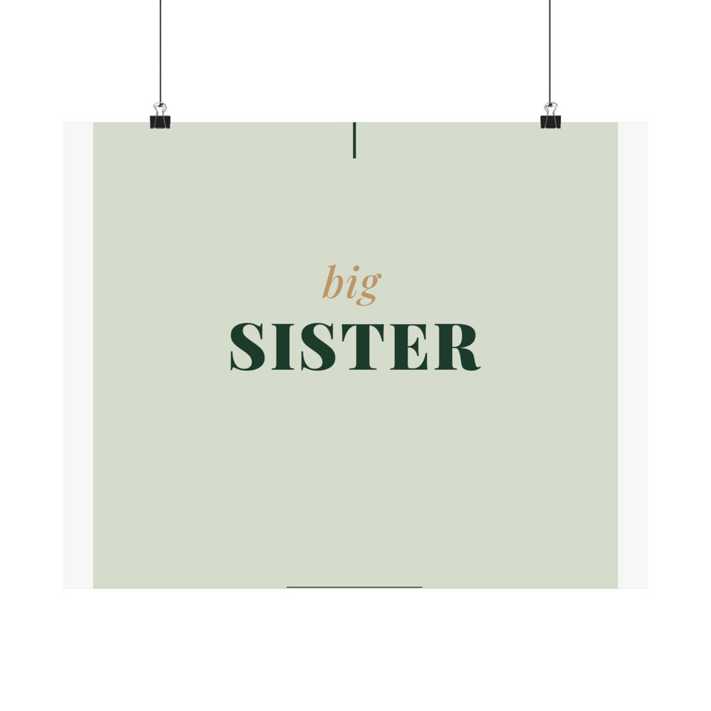 Big Sister Art Print