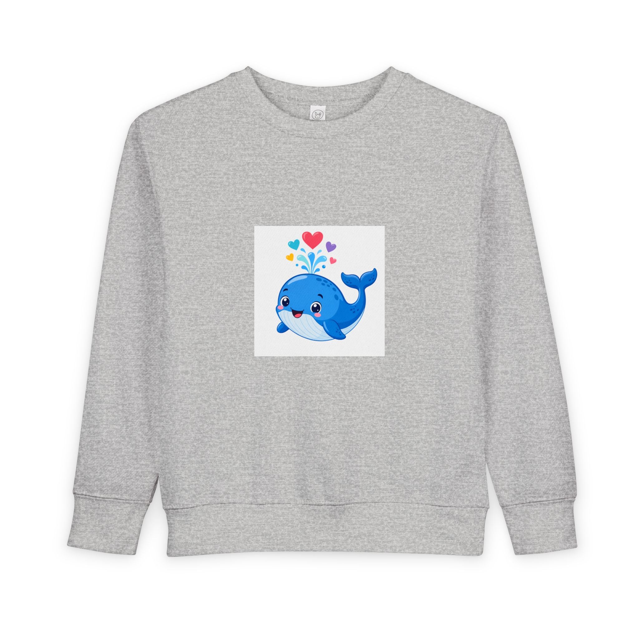 Happy Whale Toddler Sweatshirt — Nureli Kids