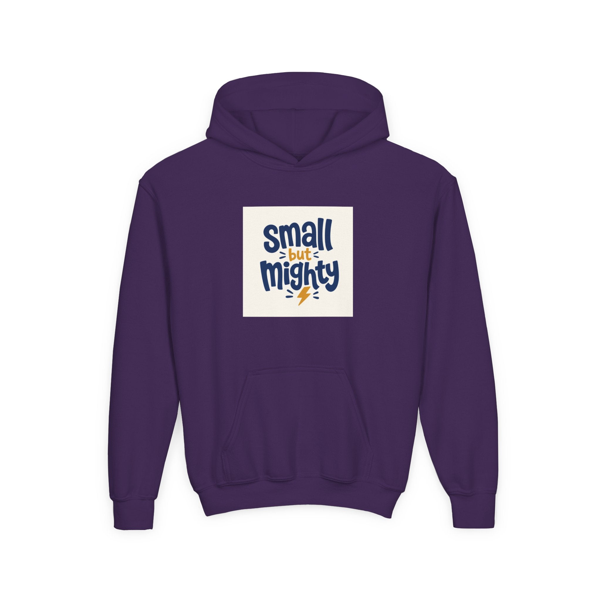 Small But Mighty Kids Hoodie from the Nureli collection, view 13