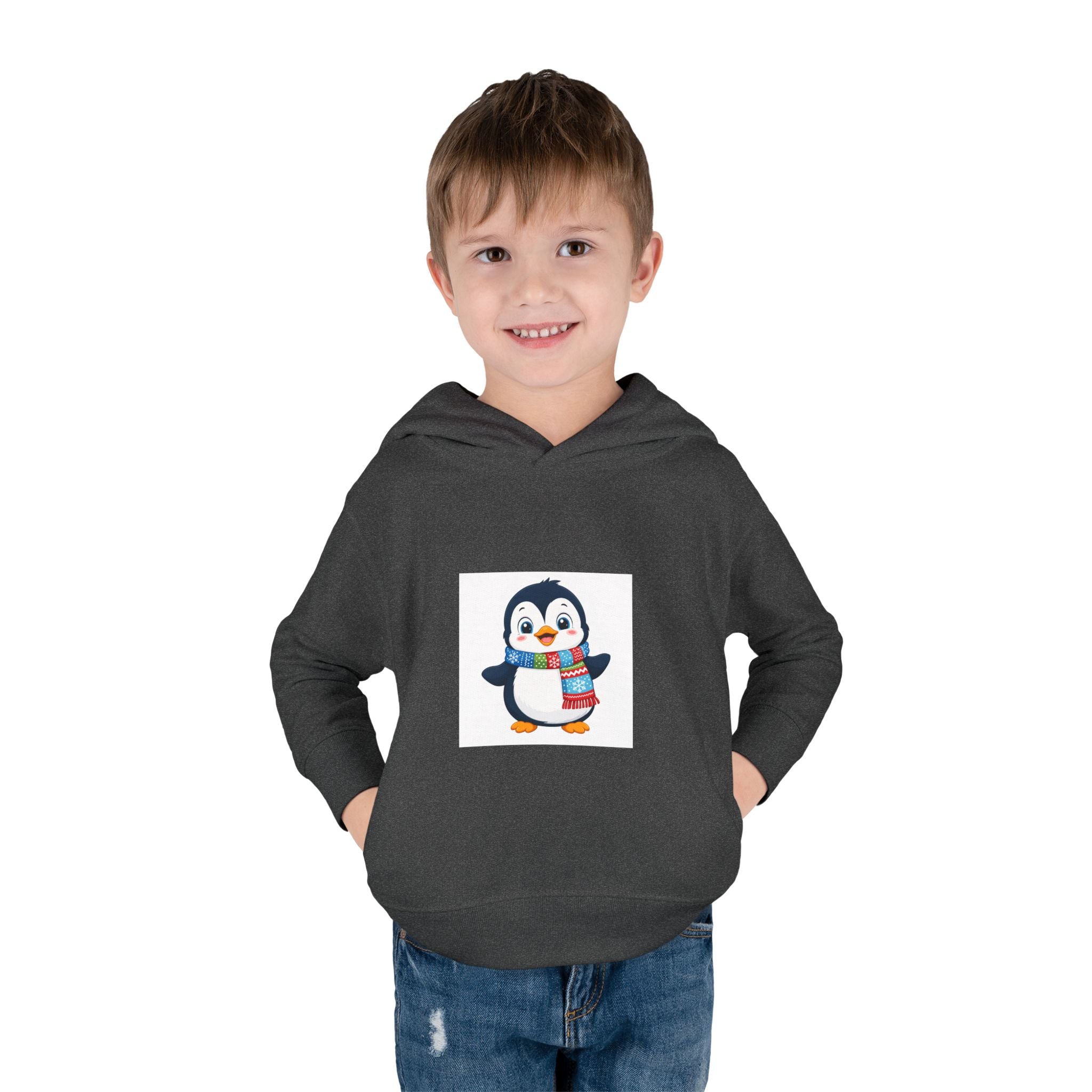 Waddle Penguin Toddler Hoodie — Nureli Kids
