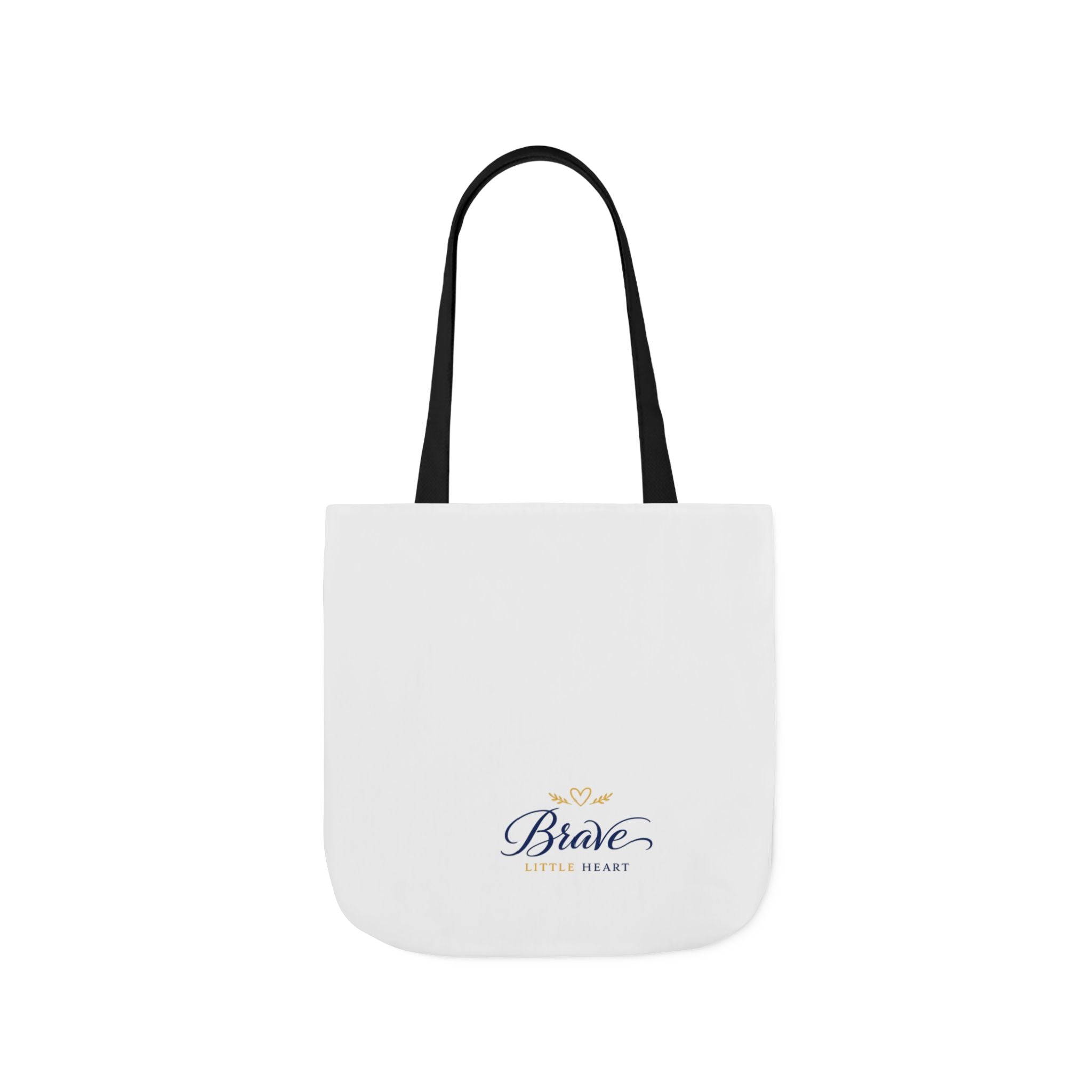 Brave Little Heart canvas tote bag from the Nureli collection, view 7