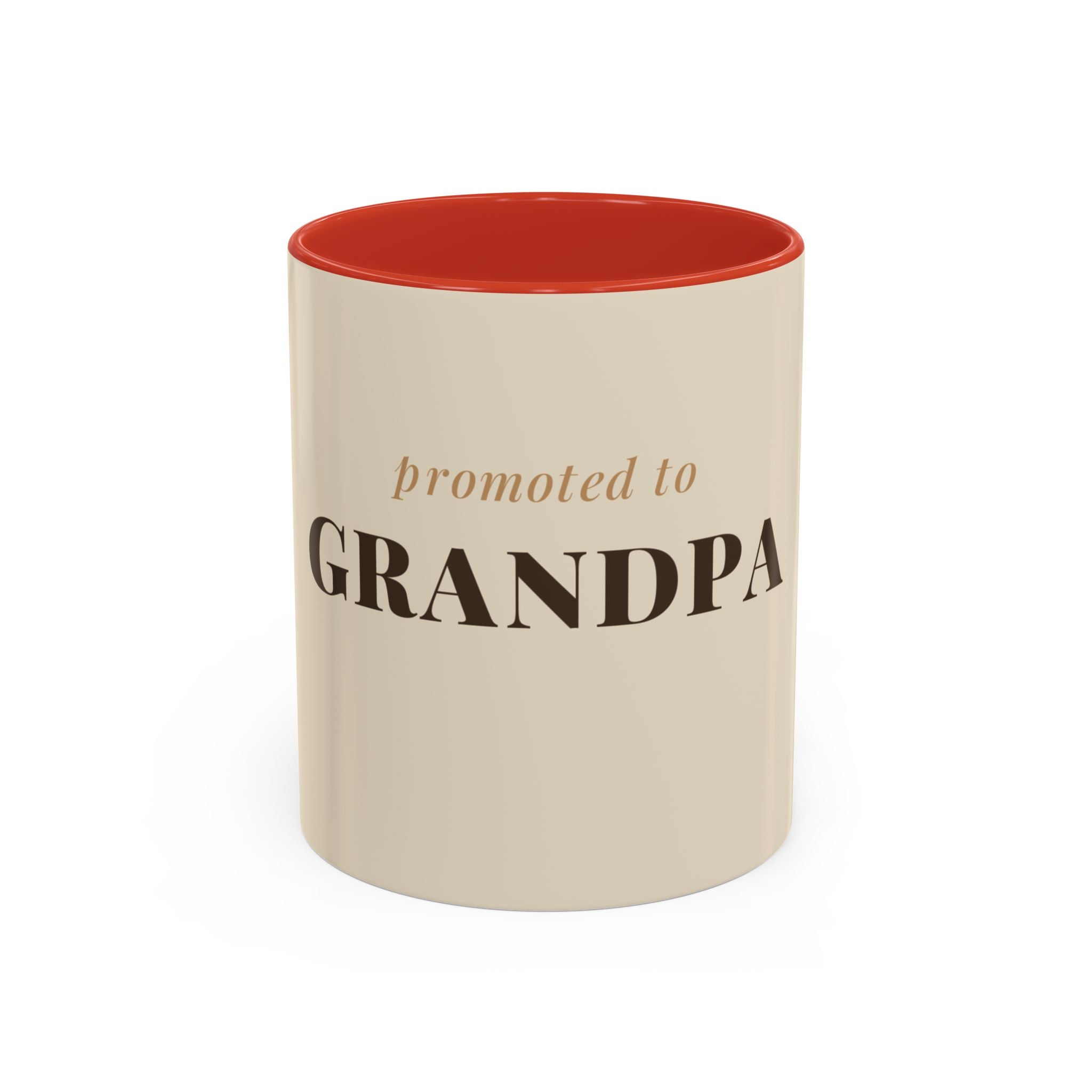 Promoted to Grandpa Coffee Mug